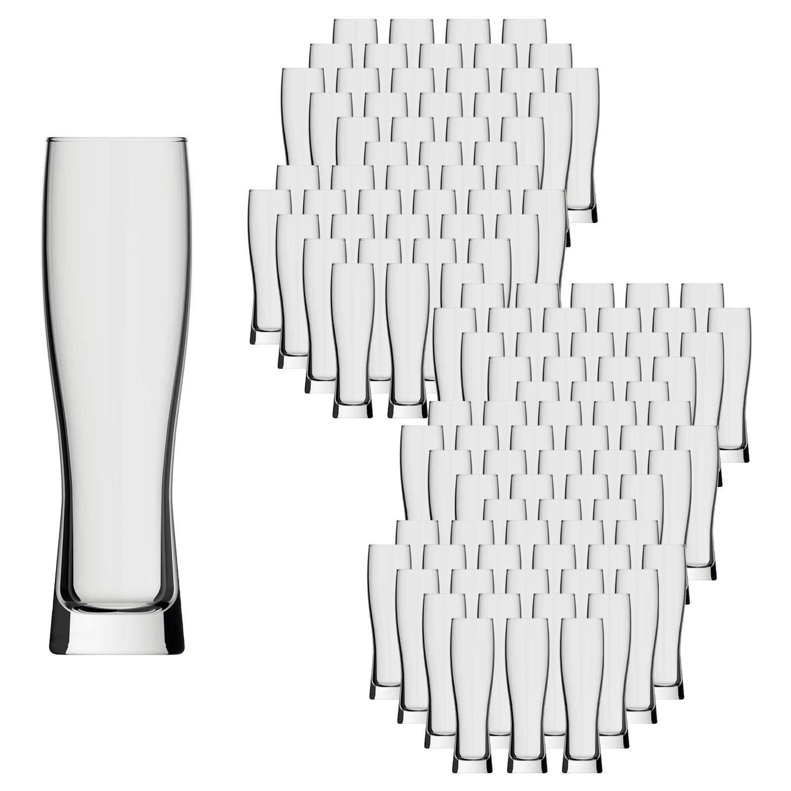 rastal Bierglas Monaco Slim Weizenbiergläser 0,3 l 120er Set, 120-tlg., Glas