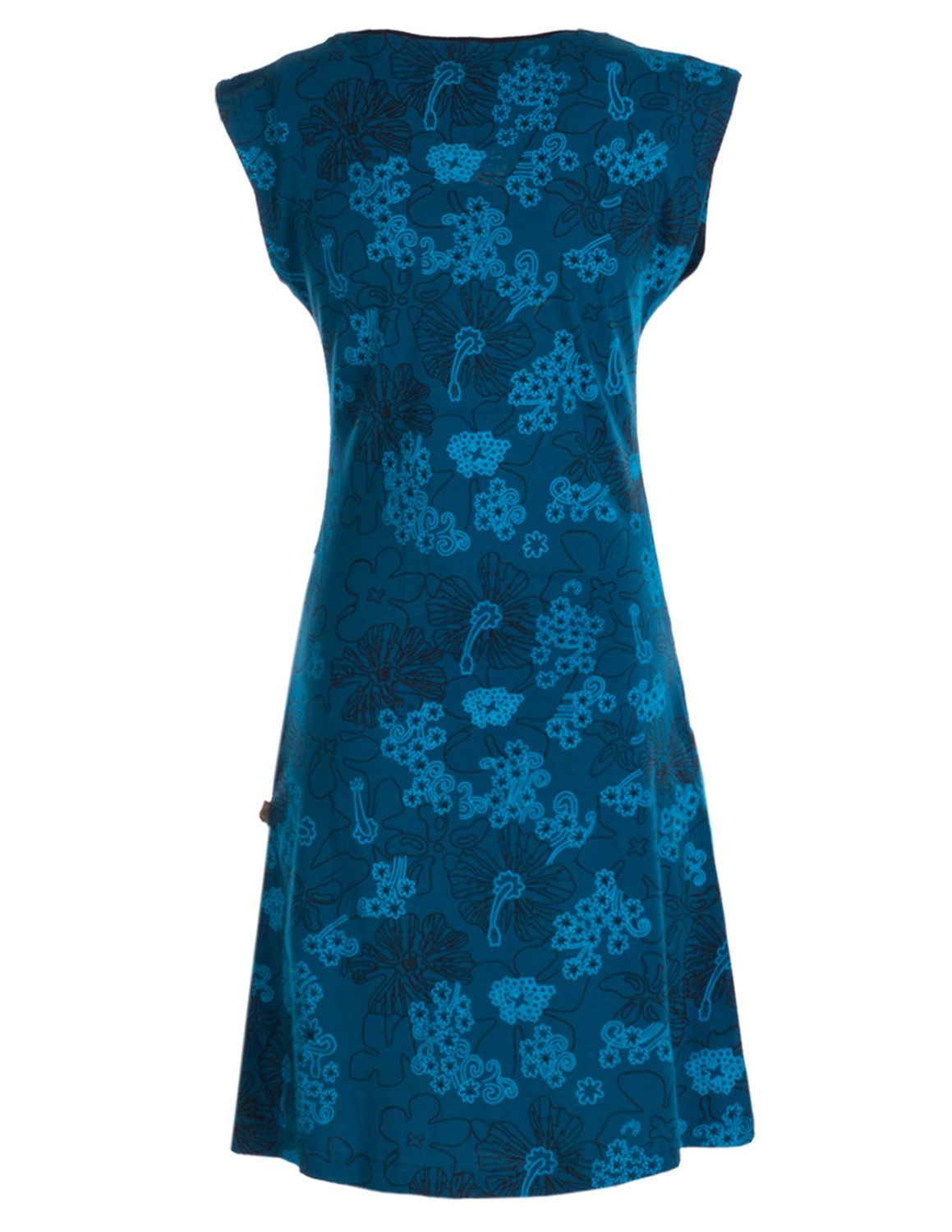 Vishes Tunikakleid Kurzarm Damen Sommer-Kleid Longshirt-Kleid günstig online kaufen