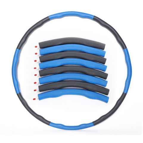 BAYLI Hula-Hoop-Reifen Hula Hoop Reifen für Erwachsene, gepolsterter Bauchtrainer aus Schaum