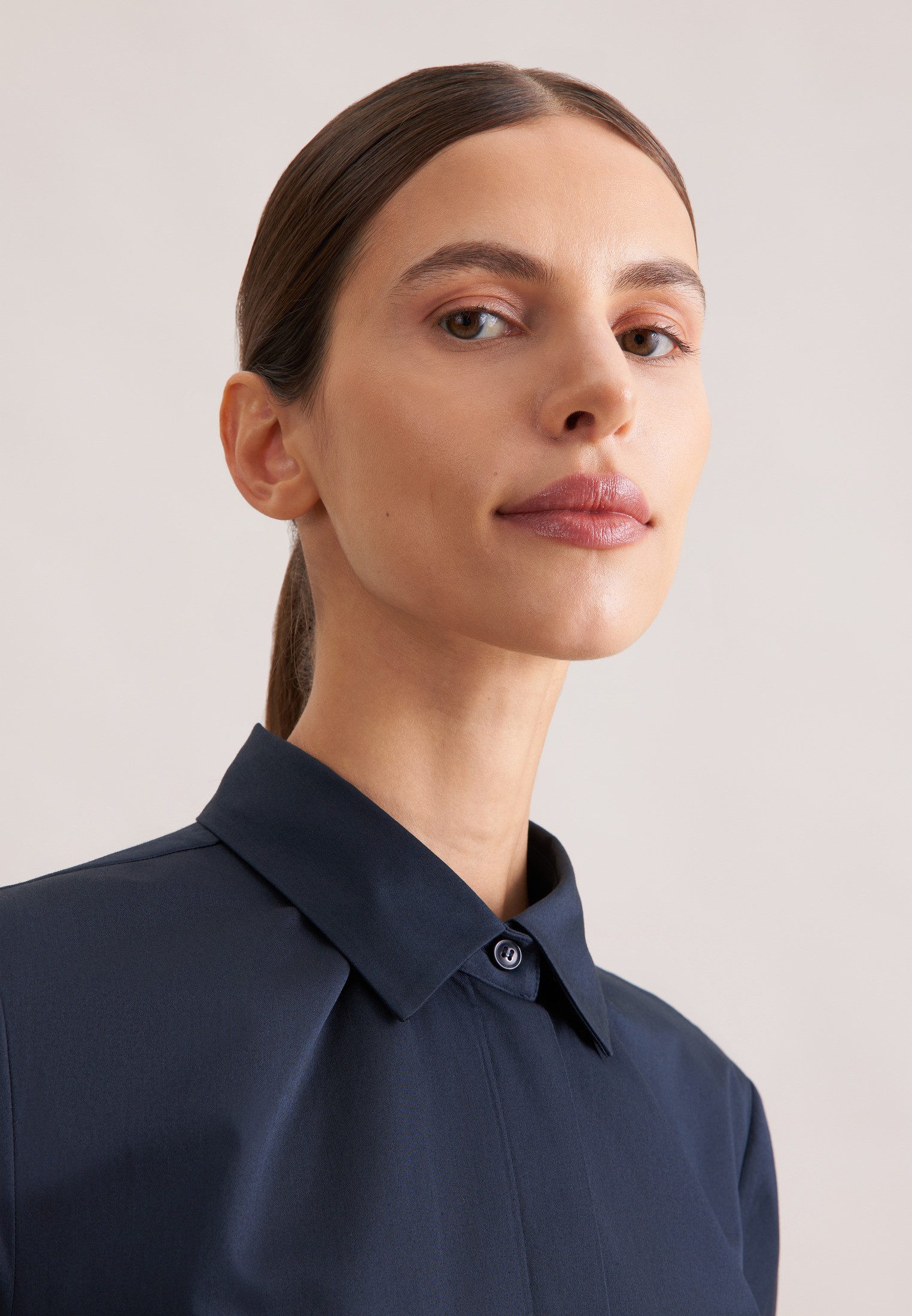 seidensticker Sommerkleid 1/1 Kragen Uni