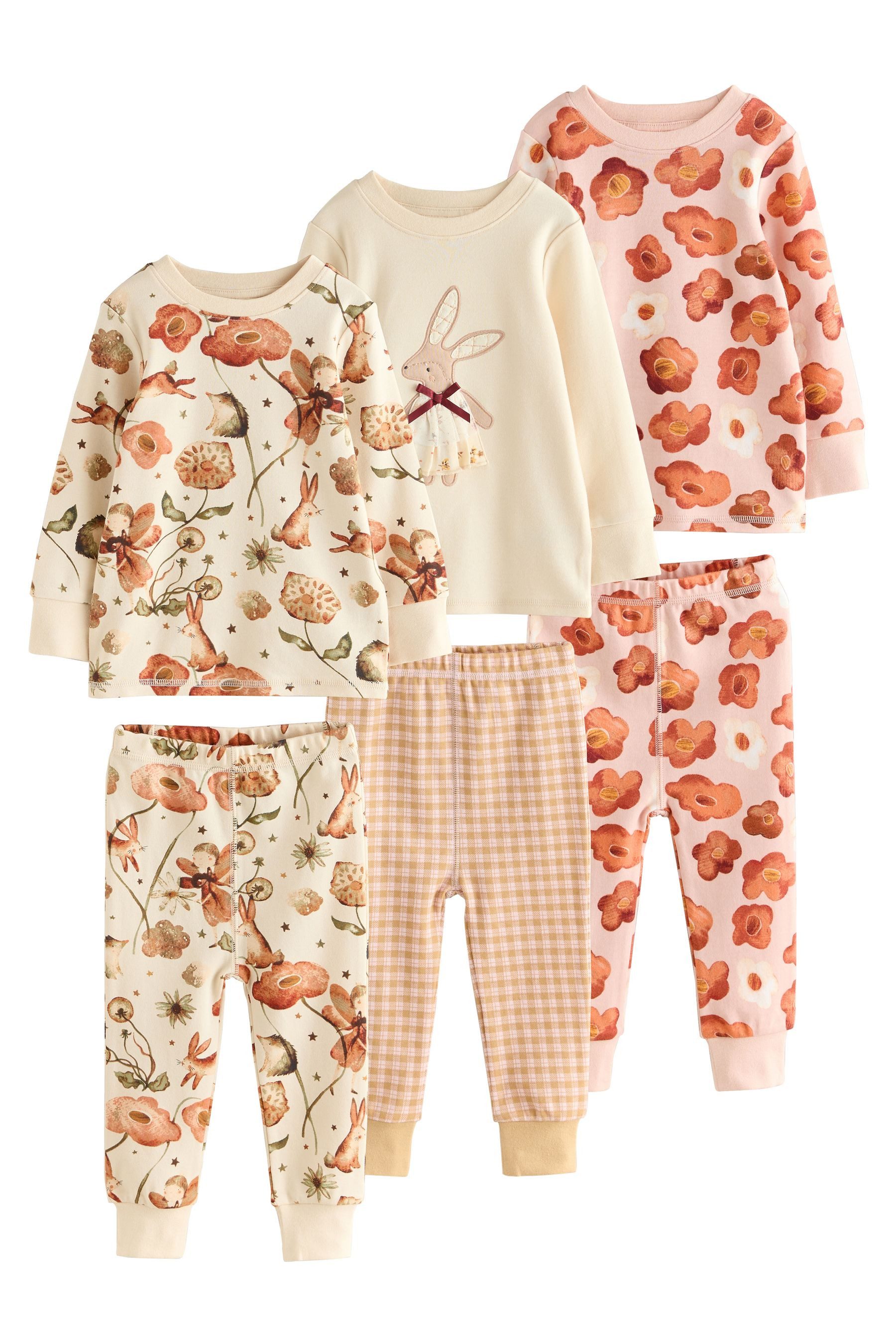Next Pyjama 3er-Pack Snuggle Schlafanzüge (6 günstig online kaufen