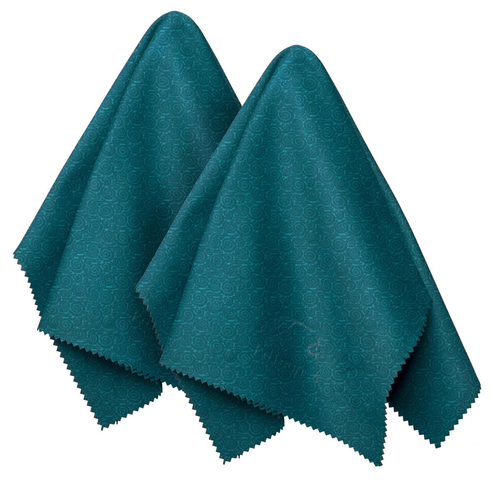 Edison & King 2x XXL Brillenputztücher Mikrofasertuch (Microfaser, 30x40 cm, 2er Pack, besseres Handling der Mikrofasertücher durch Grip-Struktur)