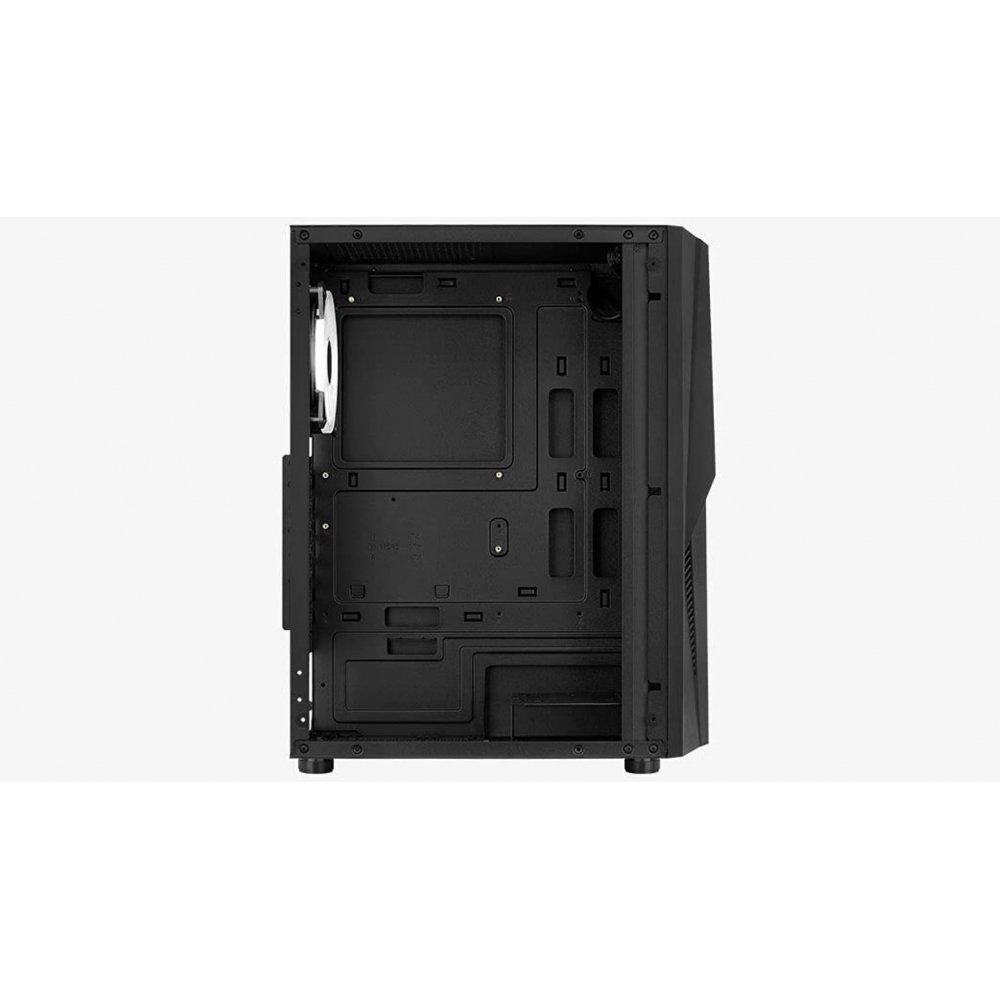 Aerocool PC-Gehäuse Geh Midi Mecha v2 - Midi Tower Gehäuse - schwarz