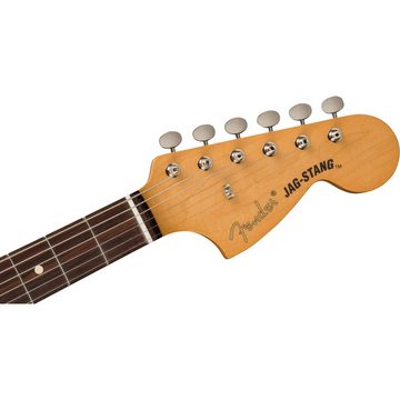 Fender E-Gitarre, E-Gitarren, Signature-Modelle, Kurt Cobain Jag-Stang RW Fiesta Red - Signature E-Gitarre