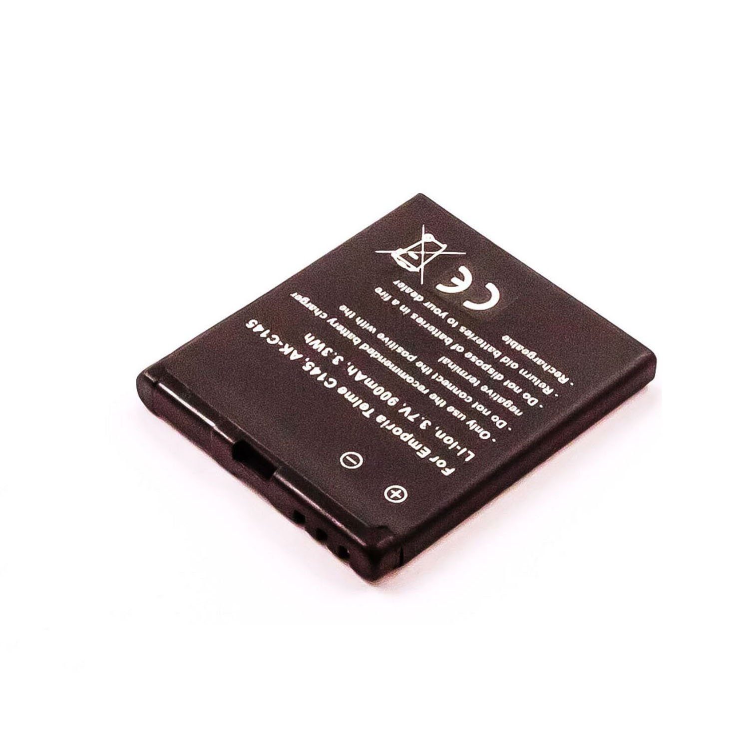 MobiloTec Akku kompatibel mit Bea-fon C250, C260, C145 Akku Akku 700 mAh (1 St)