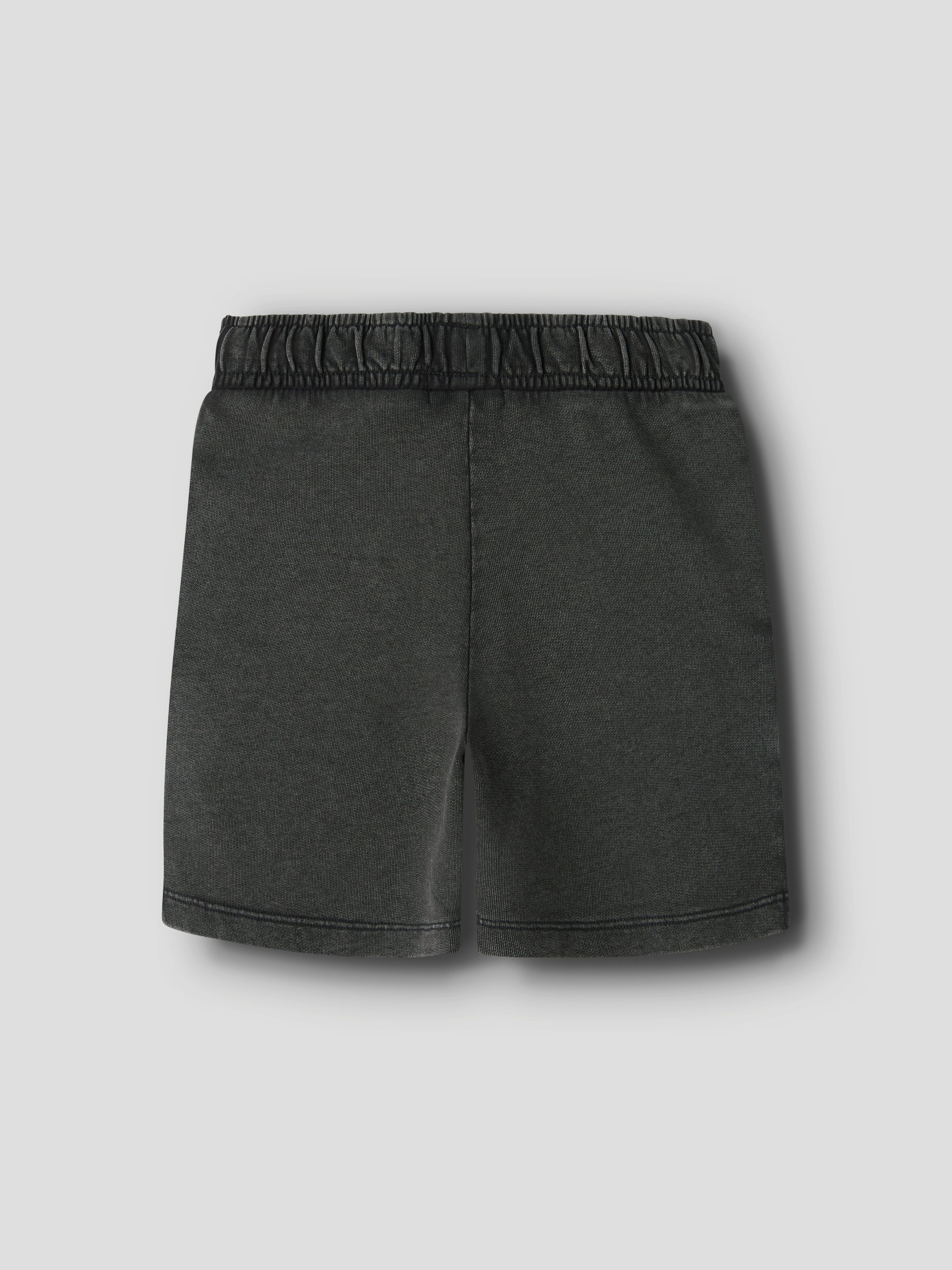 Name It Sweatshorts NKMFANDEL SWEAT SHORTS UNB NOOS Baumwolle, elastisches und verstellbares Bündchen, mit Aufdruck