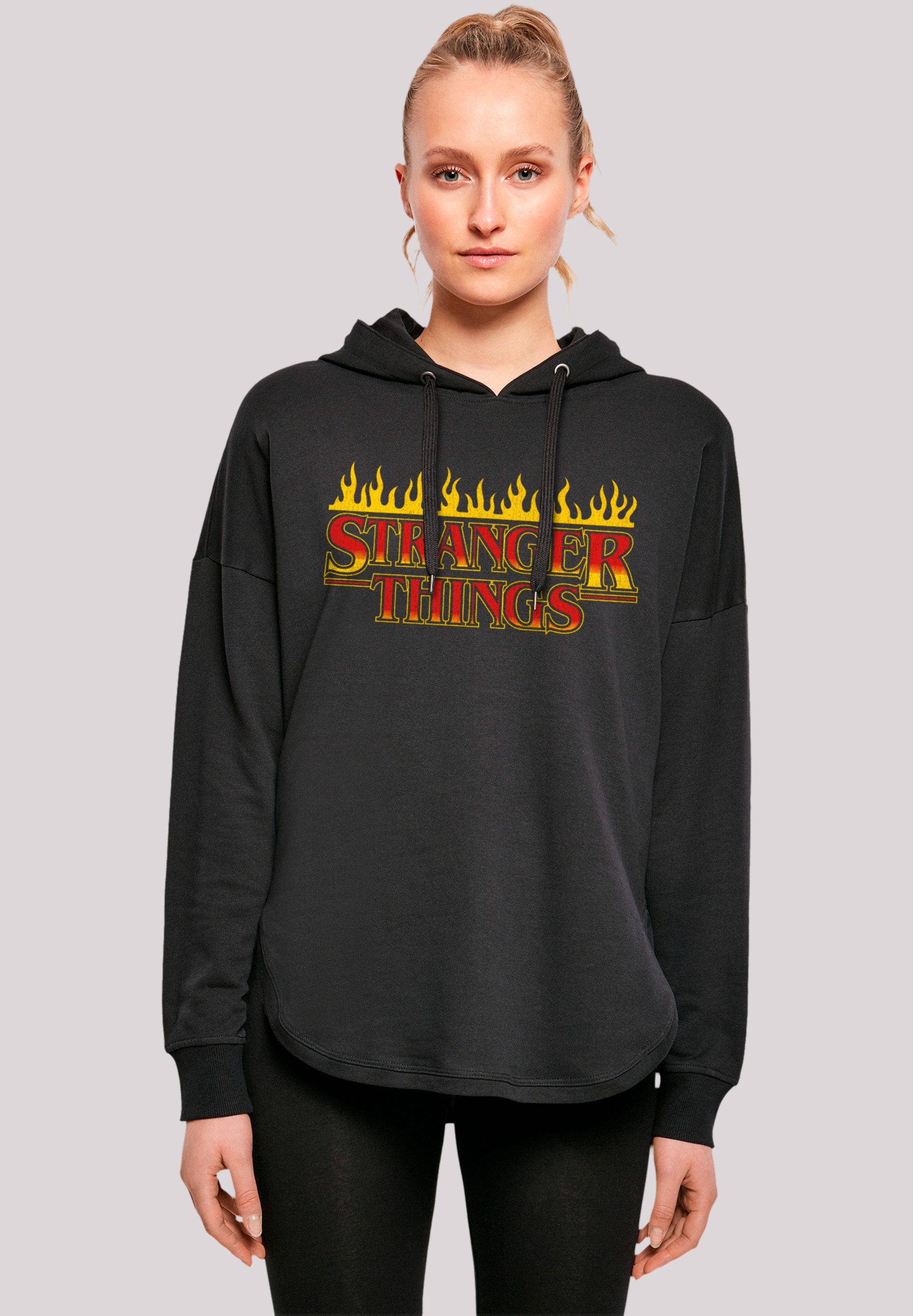 F4NT4STIC Kapuzenpullover Stranger Things Fire Logo Men Netflix TV Series Premium Qualität