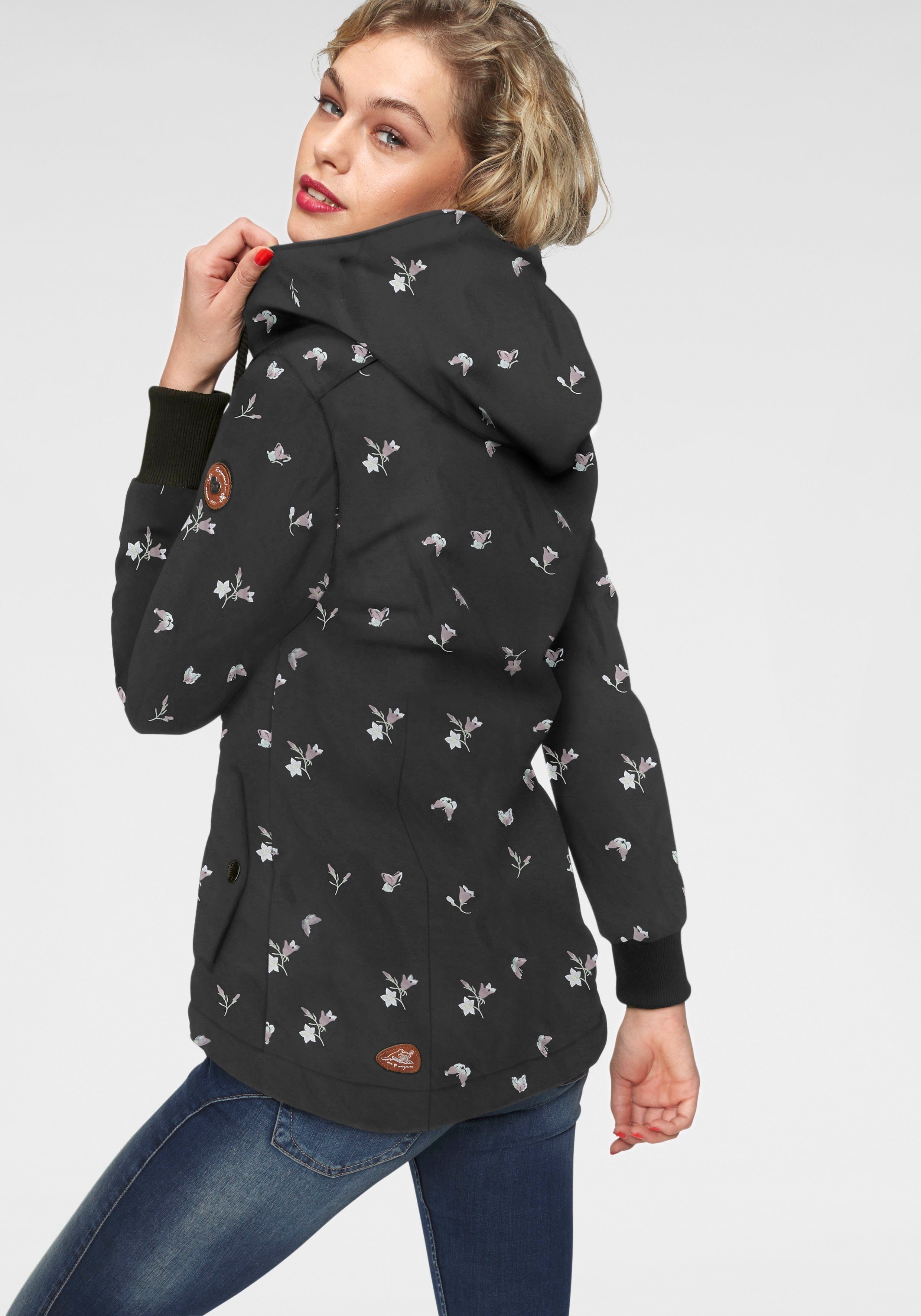 Ragwear Outdoorjacke DANKA Urban Streetwear- Übergangs-Style mit Kapuze