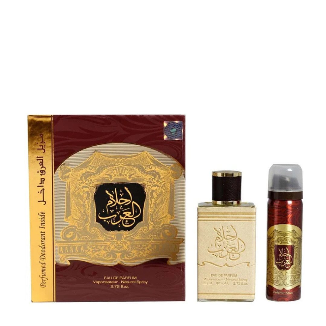 Eau de Parfum Ahlam Al Arab Eau de Parfum 80ml + Deodorant 50 ml