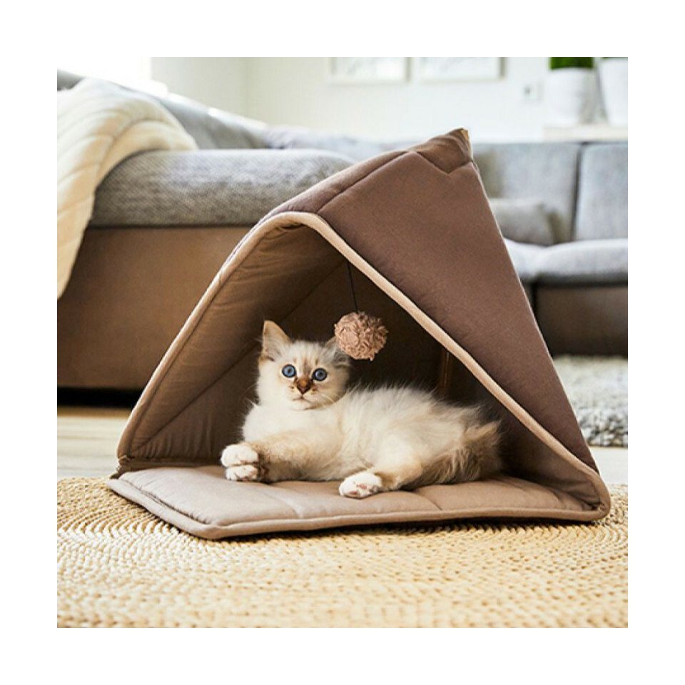 Thumbnail - Wolters Schlafhöhle Eco-Well Spiel & Kuschelzelt braun/beige