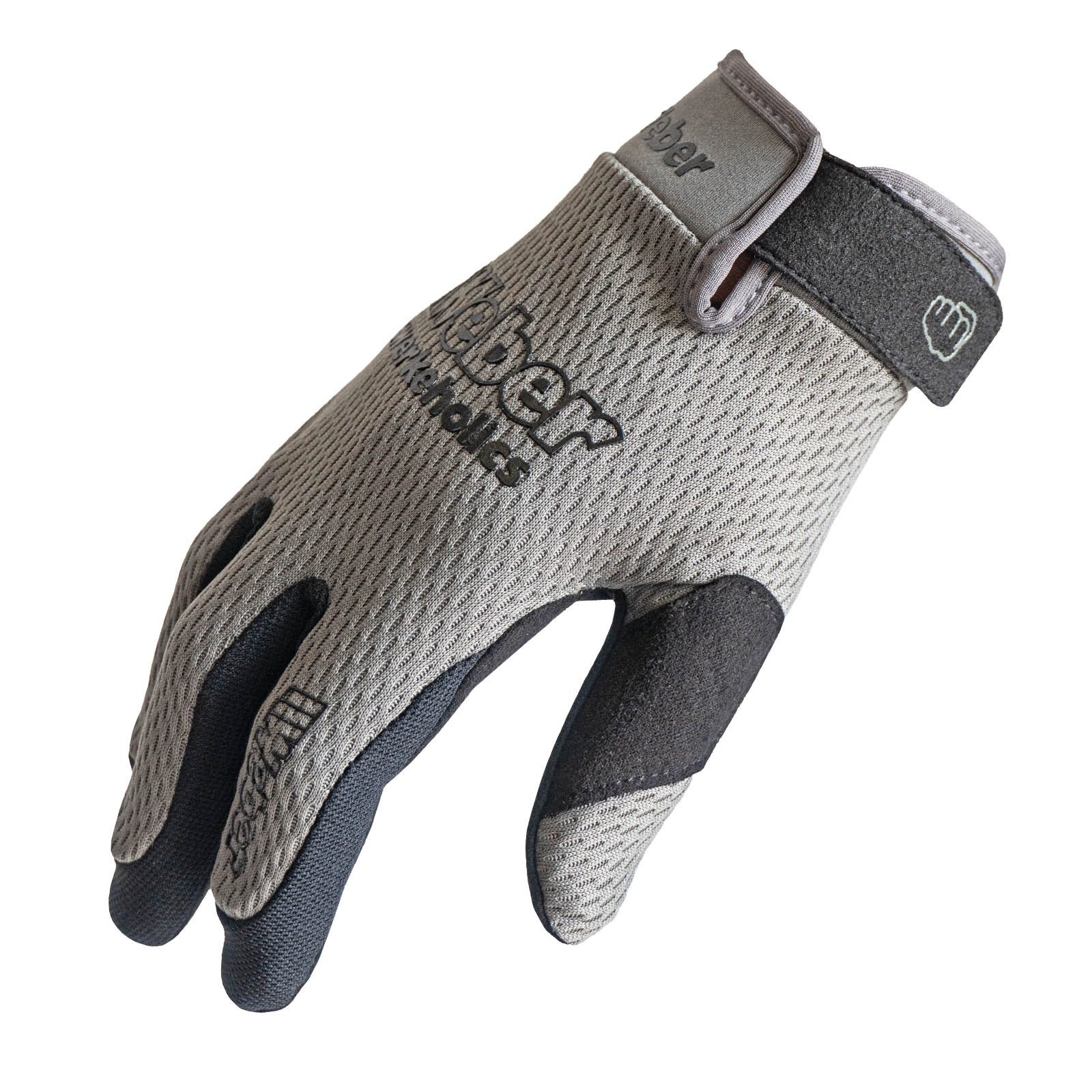 Weber GmbH Fahrradhandschuhe Weber #Werkeholics Ultra Lite Handschuhe grau/ günstig online kaufen