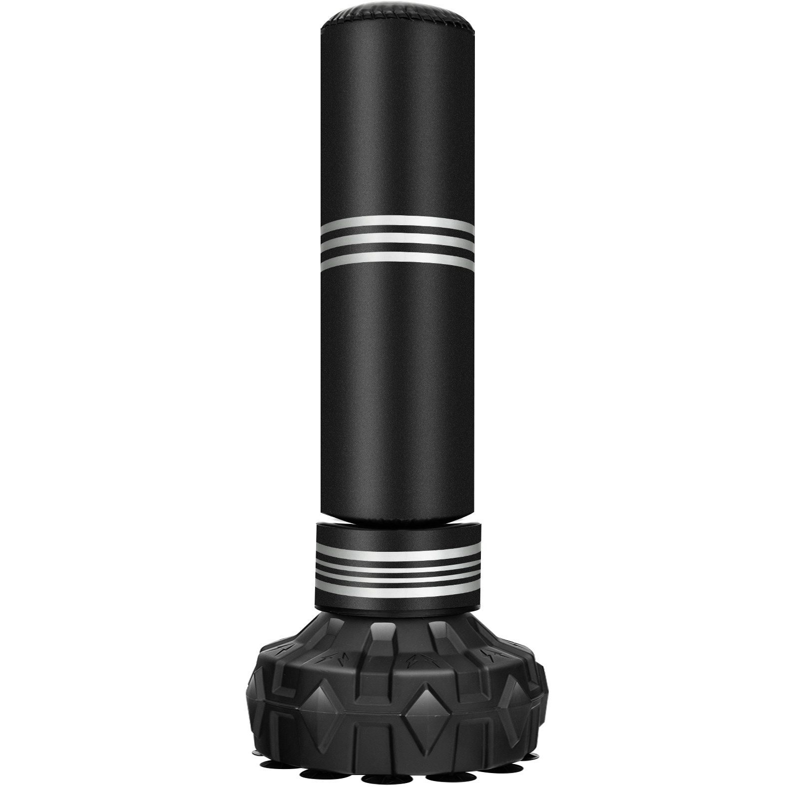 COSTWAY Standboxsack, Boxsack mit Standfuß, reißfest und schnellem Rückprall