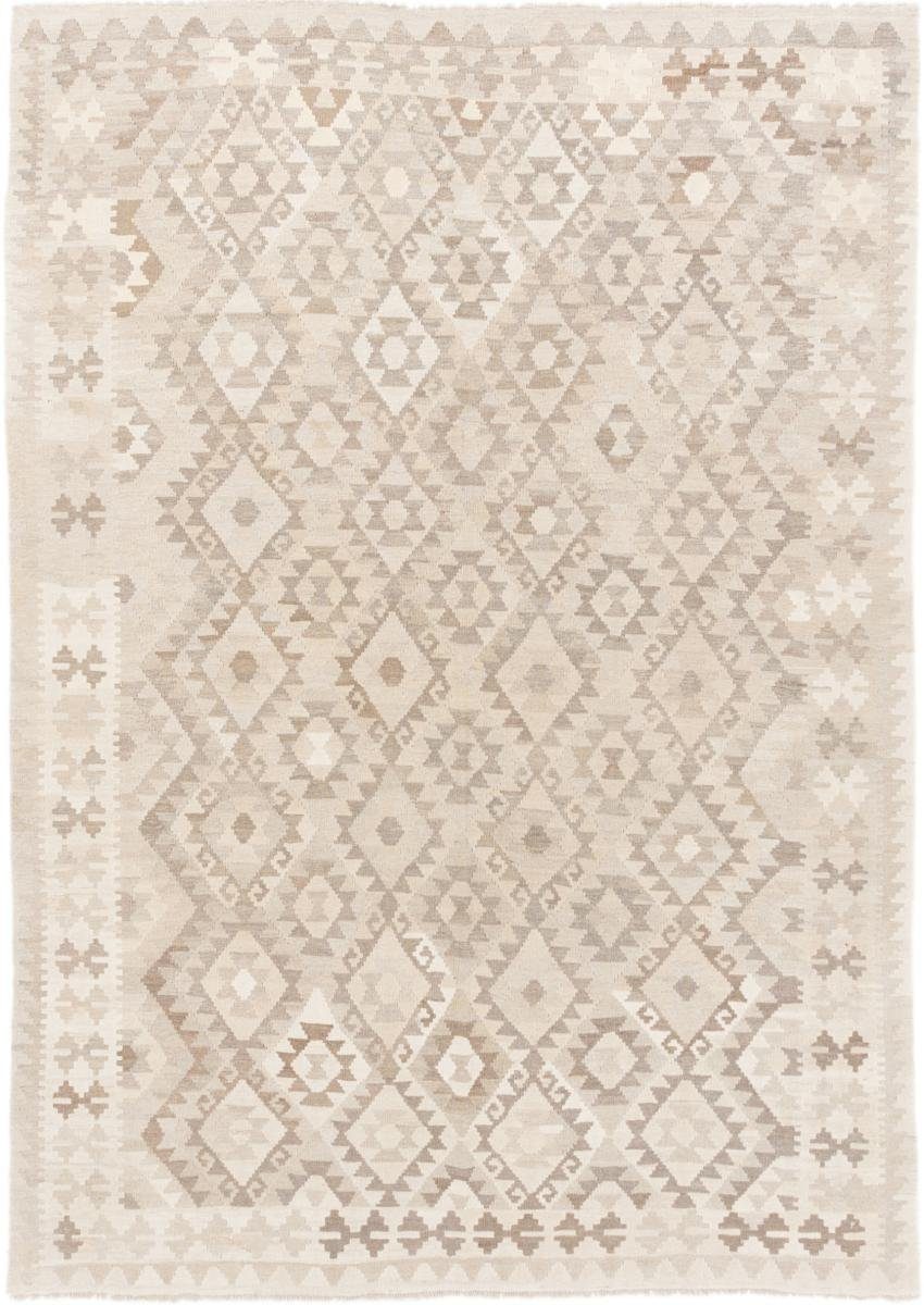 Orientteppich Kelim Afghan 207x289 mm rechteckig, Moderner Trading, Heritage 3 Handgewebter Nain Höhe: Orientteppich