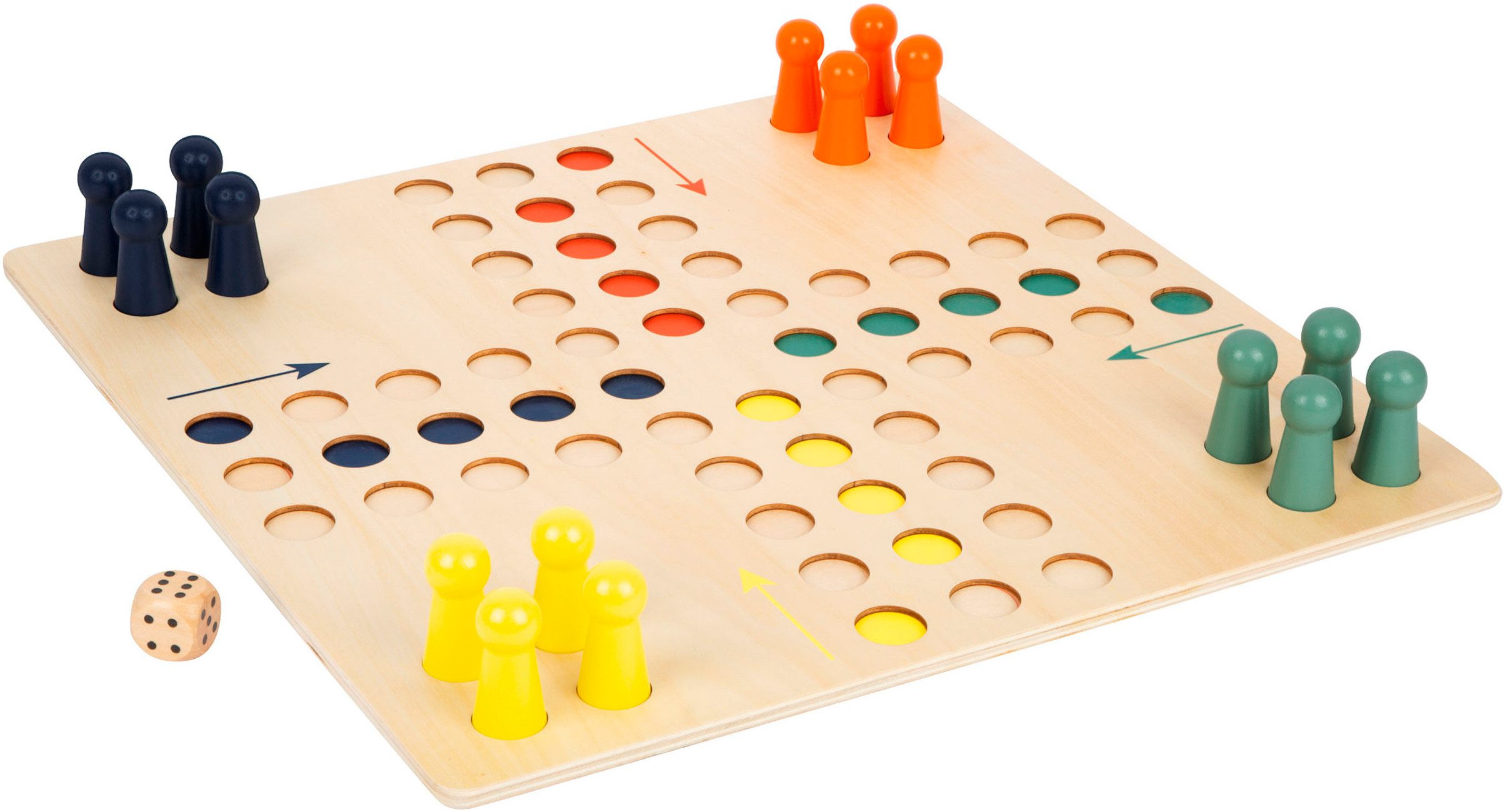 Small Foot Spiel Ludo, XL, Gesellschaftsspiel