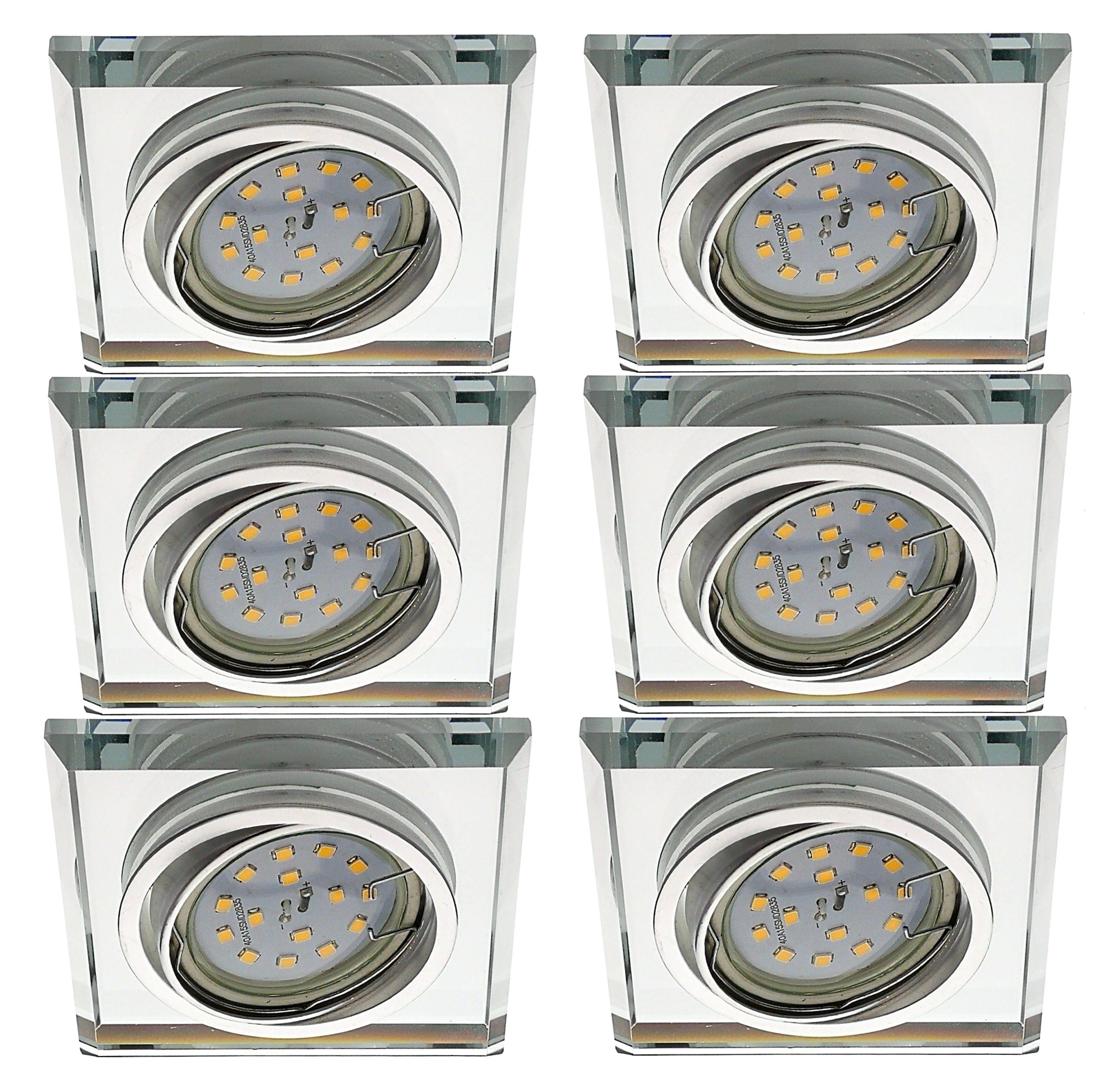 TRANGO LED Einbauleuchte, Einbauspots, Deckenleuchte, Deckenspots, günstig online kaufen