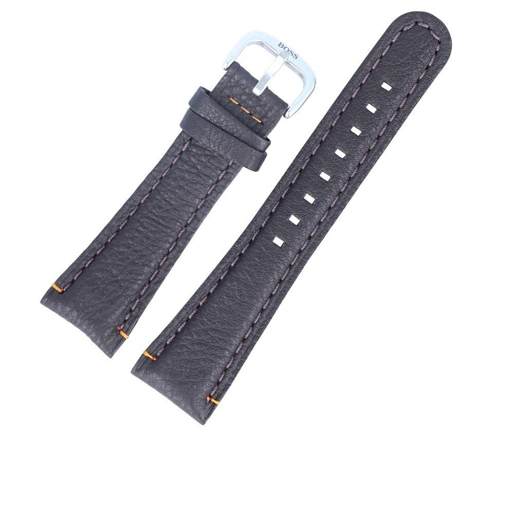 BOSS Uhrenarmband 24mm Leder Braun 659302060