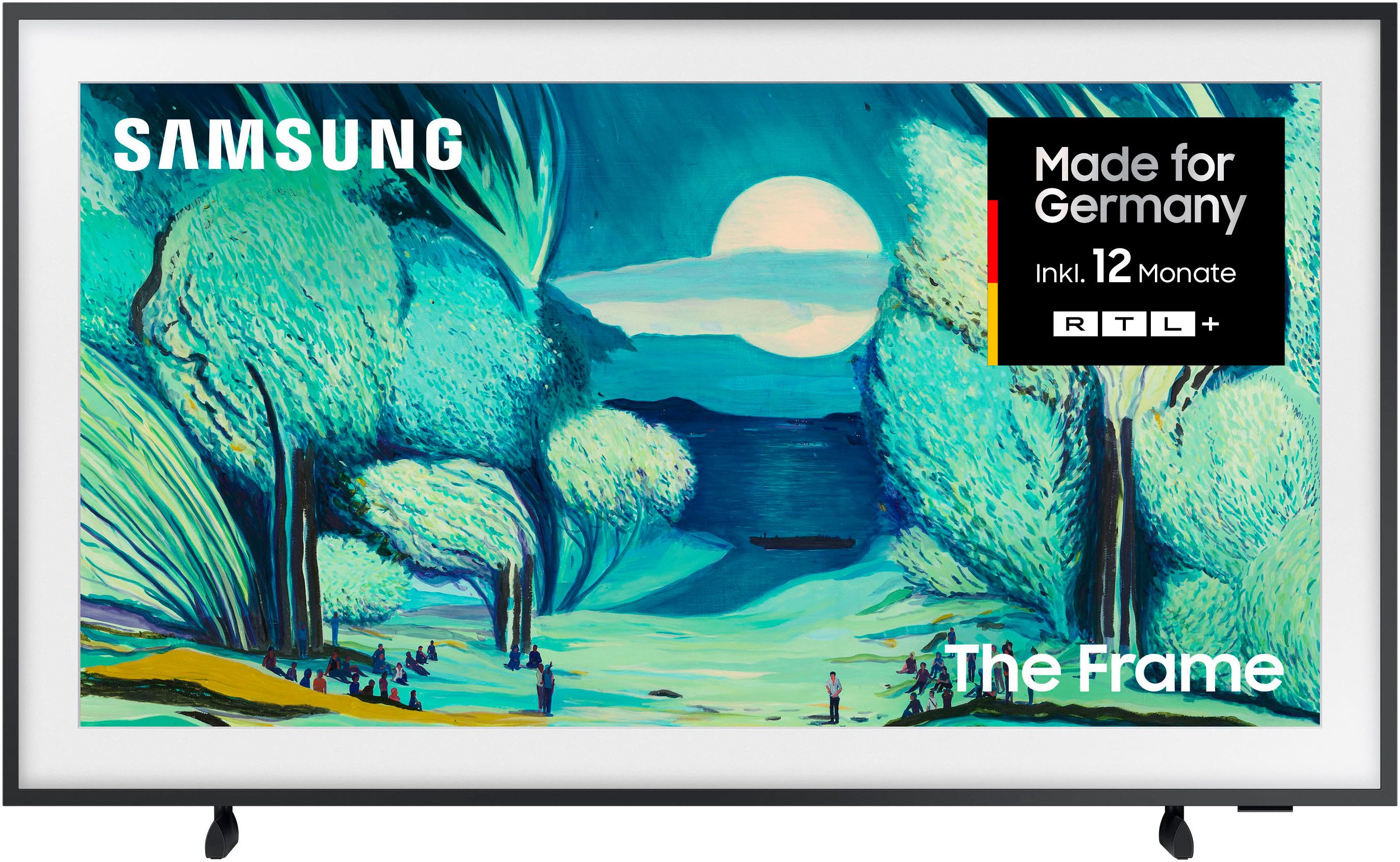 Samsung GQ50LS03FAU QLED-Fernseher (125 cm/50 Zoll, 4K Ultra HD, Smart-TV, The Frame, Mattes Display, Art Mode, Austauschbare Rahmen, Dolby Atmos)