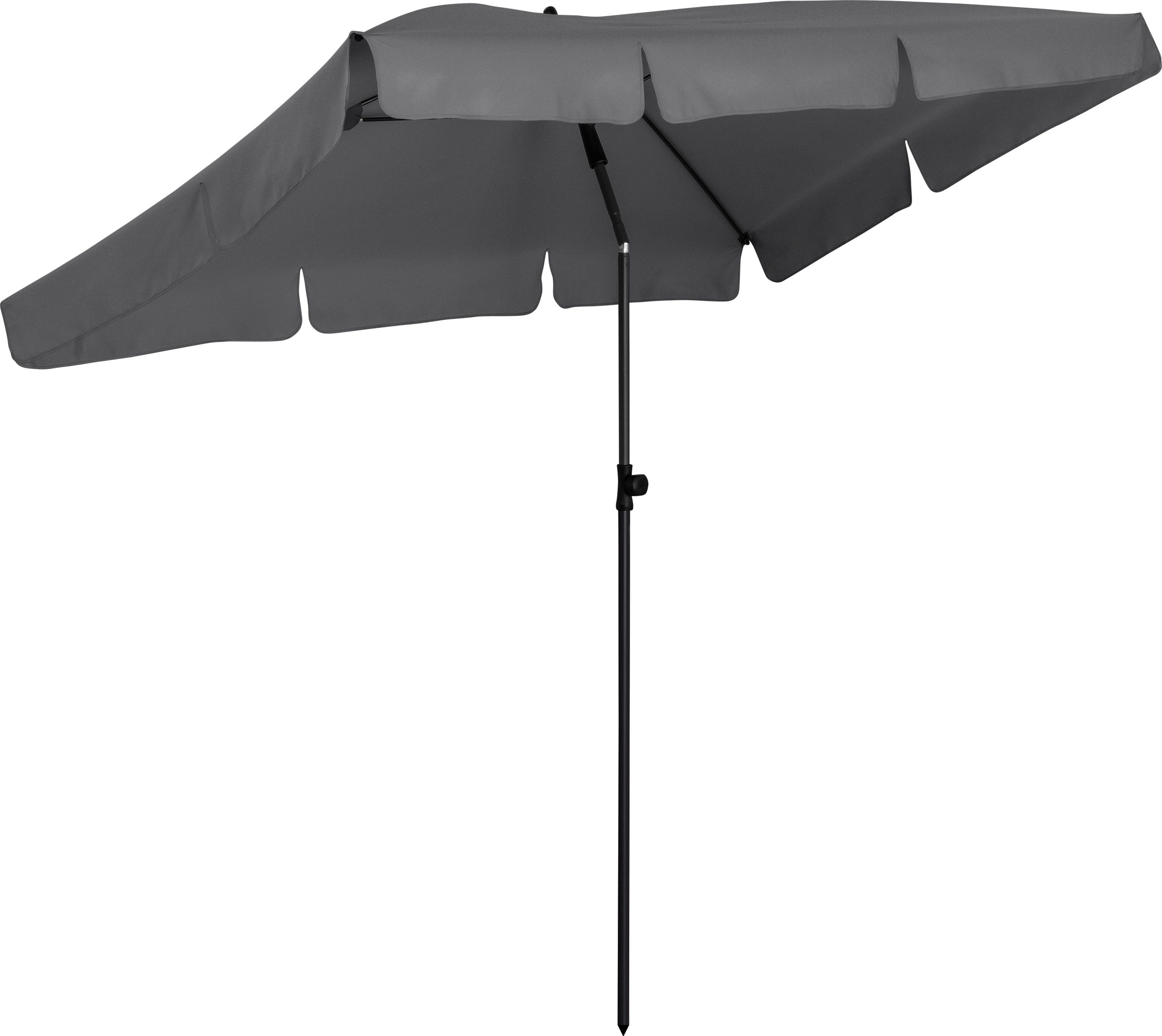 FARE Sonnenschirm, Höhenverstellbar Knickvorrichtung Lichtschutzfaktor UPF 50+ 200x122cm