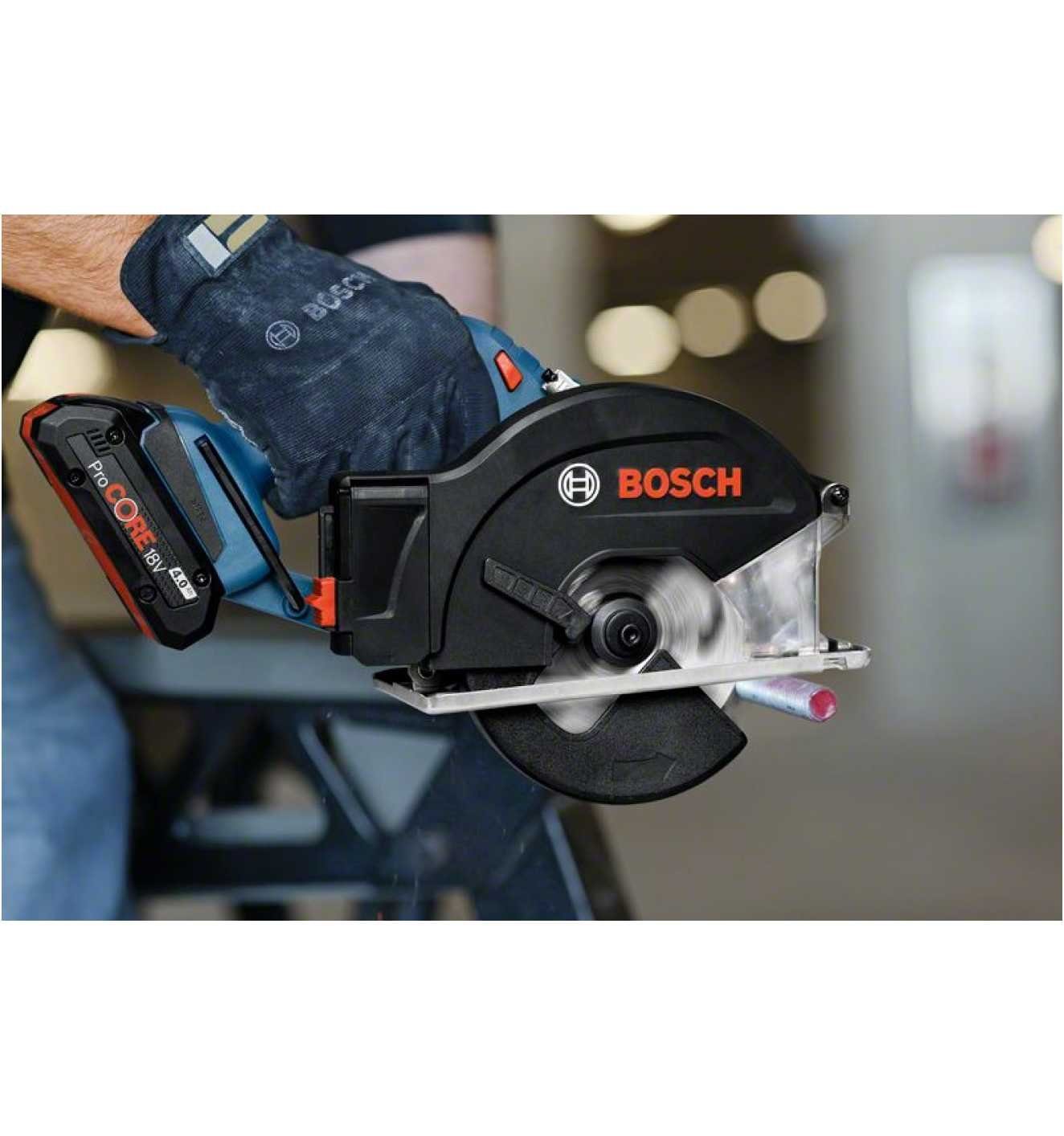 GKM Professional Bosch 18V-50, Karton im Akku-Handkreissäge