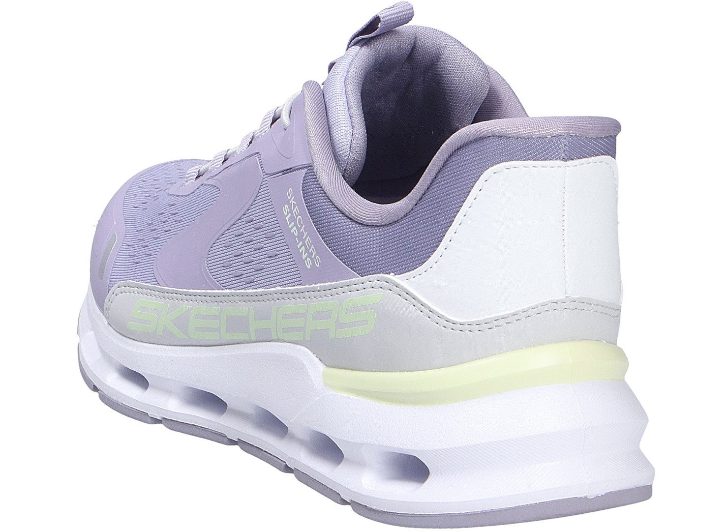 Skechers Skechers Mädchen Halbschuh GLIDE-STEP lila Größe Schnürschuh