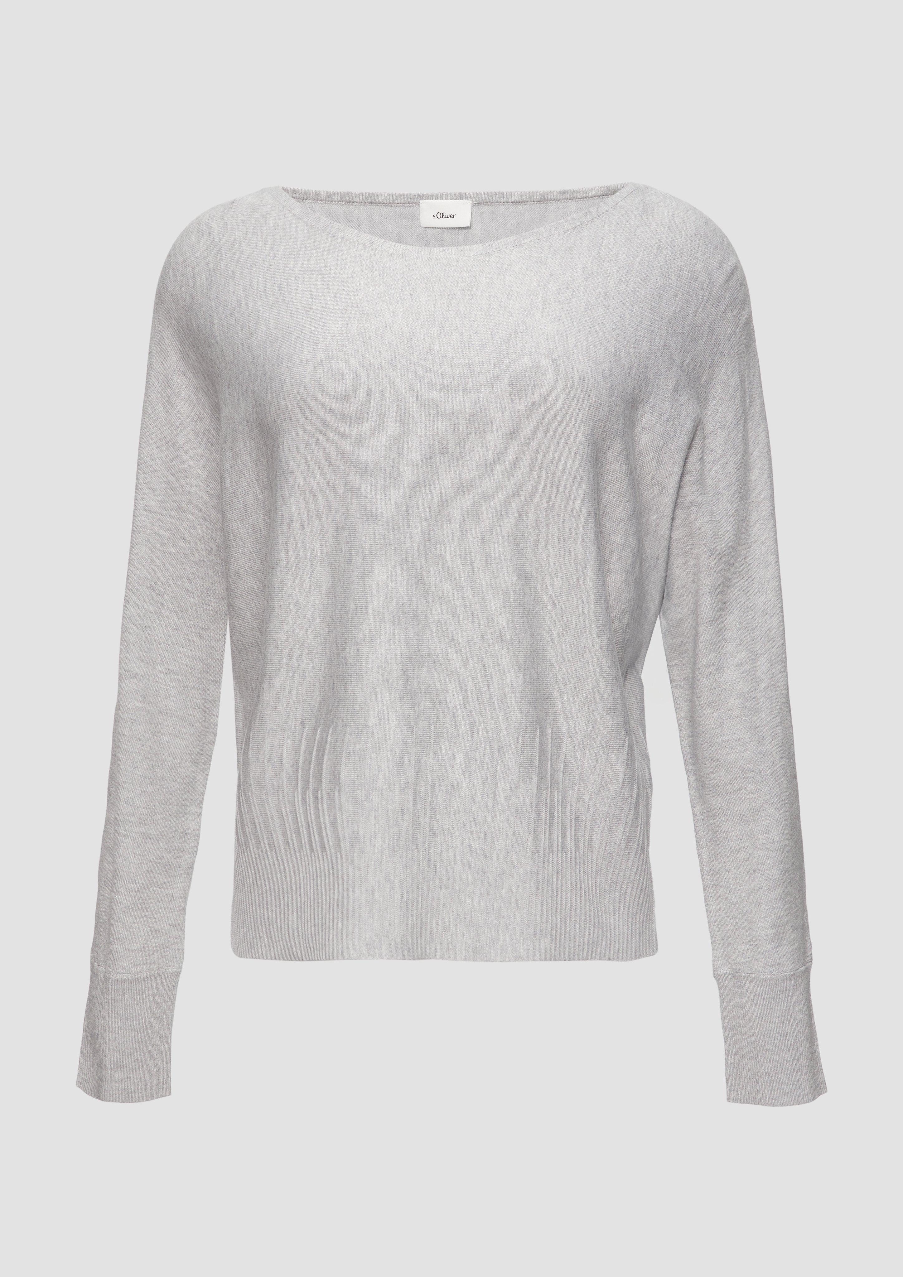 s.Oliver BLACK LABEL Strickpullover Strickpullover mit günstig online kaufen