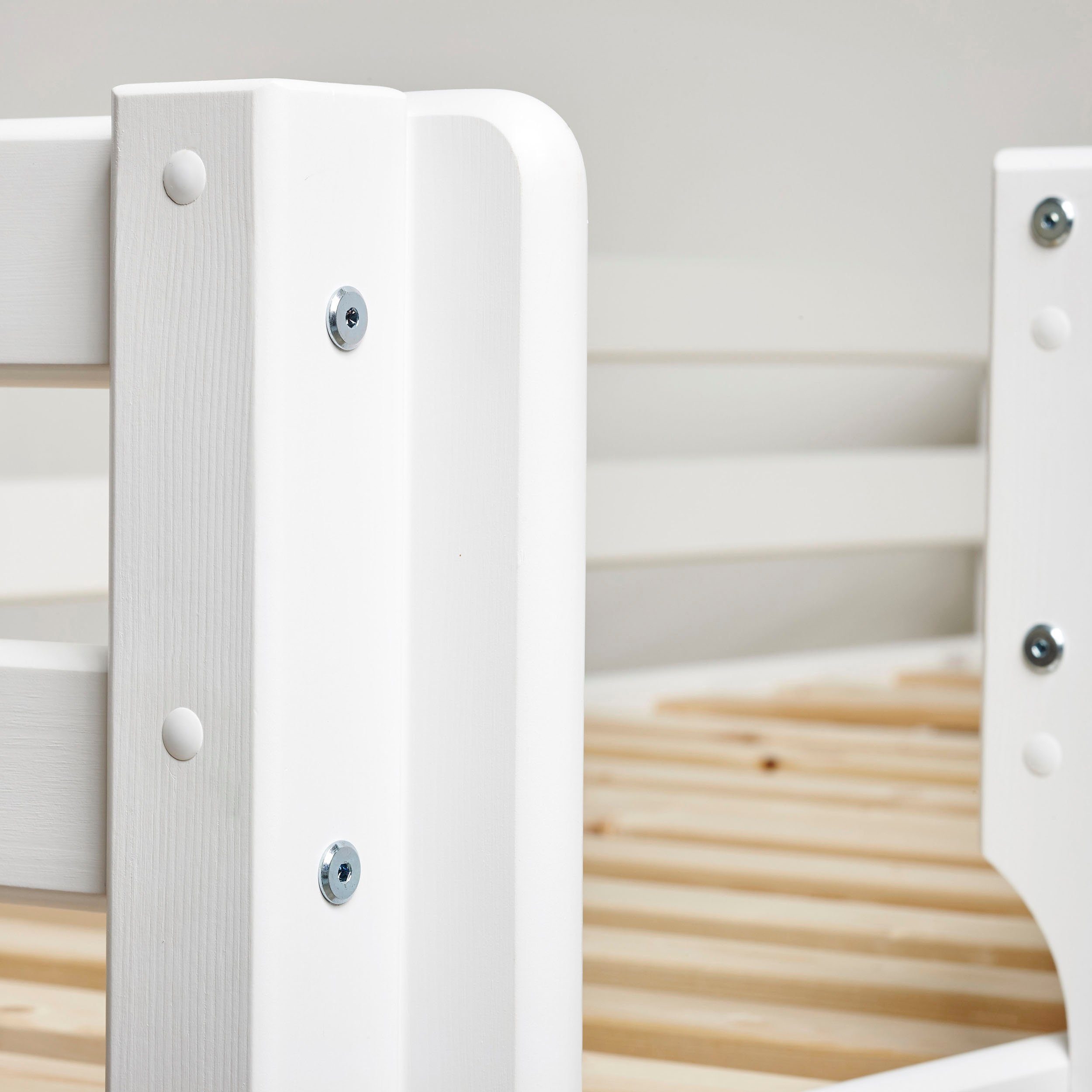 Hoppekids Hochbett ECO Dream MY COLOR (Set, Bett) 90x200, umbaubar in Einzelbett, 4 Farben