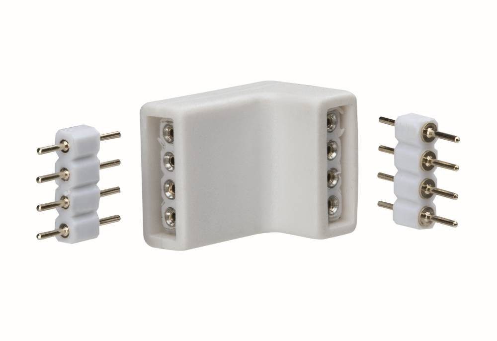 LED-Streifen Paulmann YourLED Eck-Verbinder 4er Pack weiß