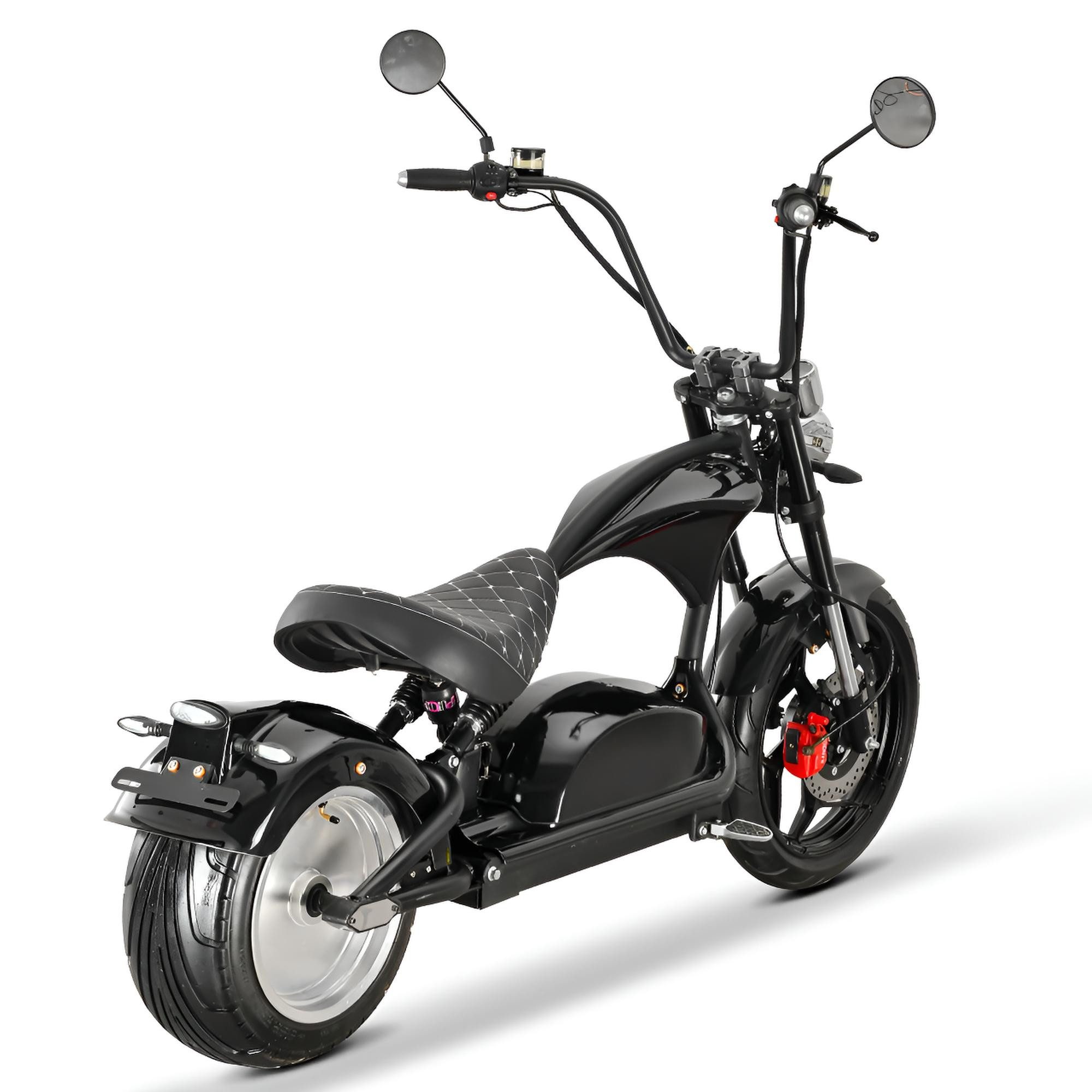 TZIpower E-Scooter E-Chopper with Road Approval 3000W 60V 60AH 45km/h COC EEC, 3000 W, 45 km/h