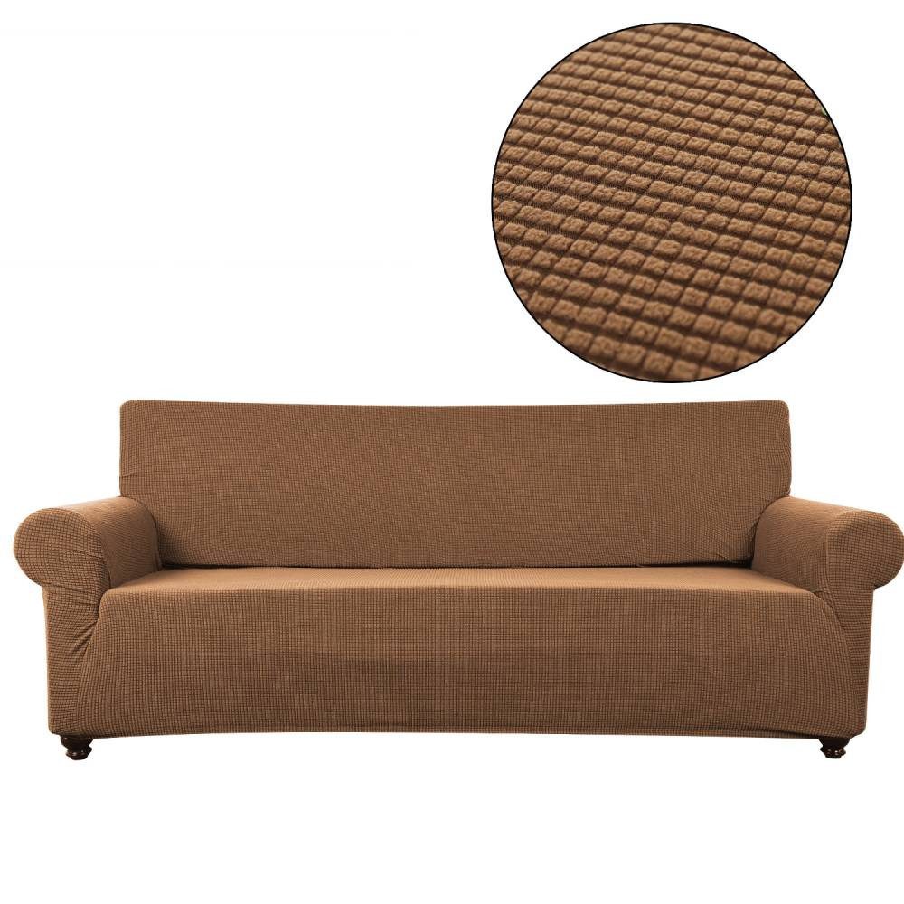 Blusmart Sofabezug Jacquard-Stretch-Couchbezug-Universelle Sofabezüge, Waschbar, Rutschfester, Möbelschutz Für Hunde, Katzen