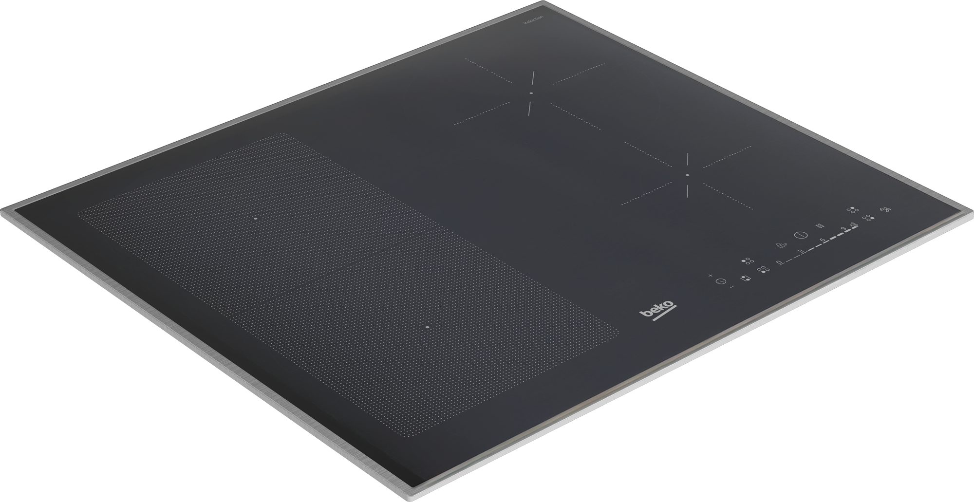 BEKO Flex-Induktions-Kochfeld HII64601AFTX, Stop&Go – Pause drücken und später genau dort weitermachen