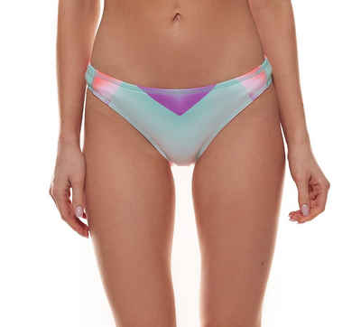 Roxy Badeslip »ROXY W Pop Surf Surfer J Mlr6 Slip bequeme Damen Bikinihose mit hohem Beinausschnitt Schwimm-Hose Mehrfarbig«