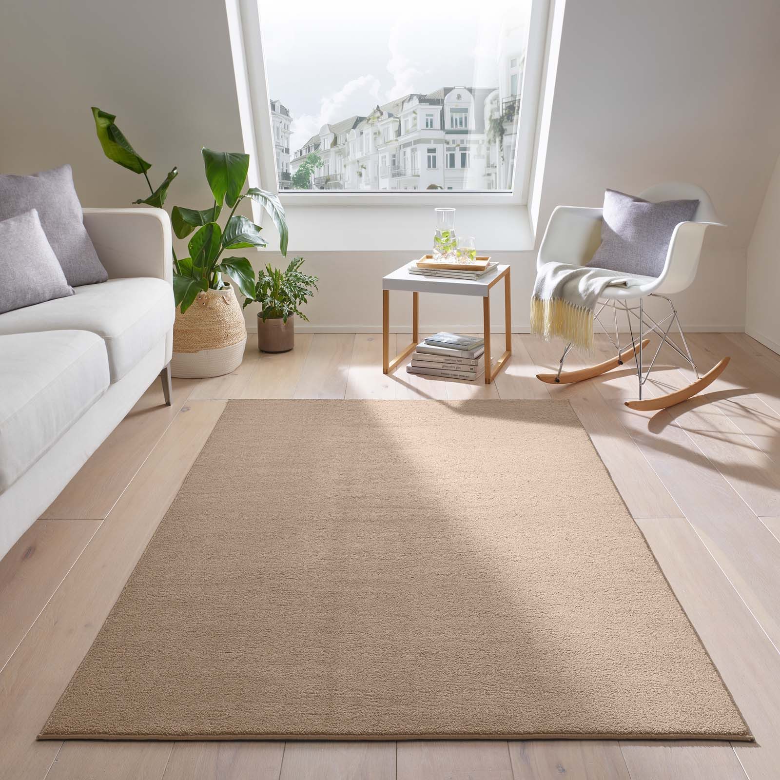 Teppich TaraCarpet Kitten sehr weich und waschbar für Wohnzimmer Schlafzimmer