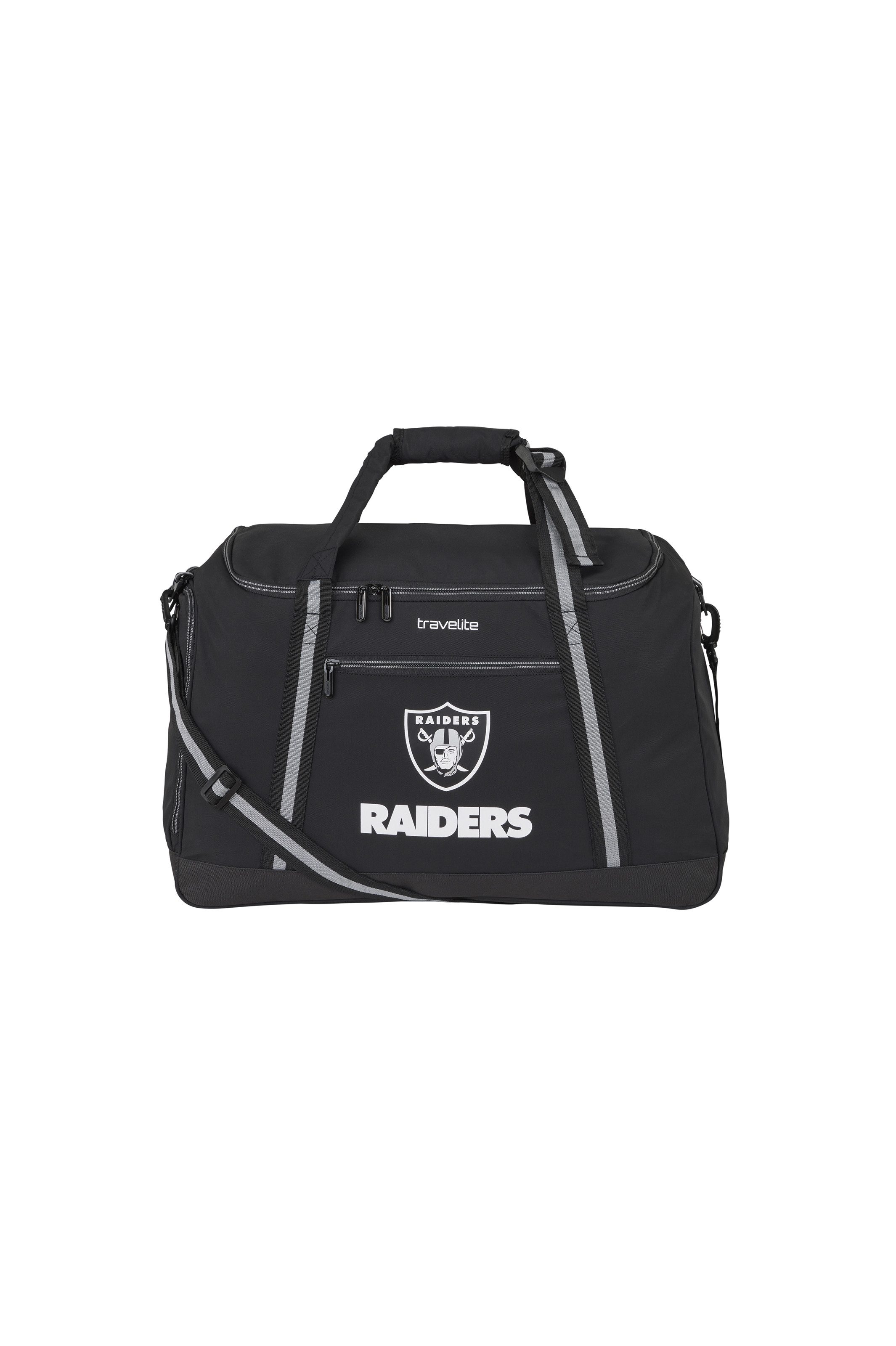 travelite Sporttasche travelite x NFL Duffle Bag 2in1, Unisex Tasche, als Rucksack nutzbar, Schuhfach und Aufsteckfunktion