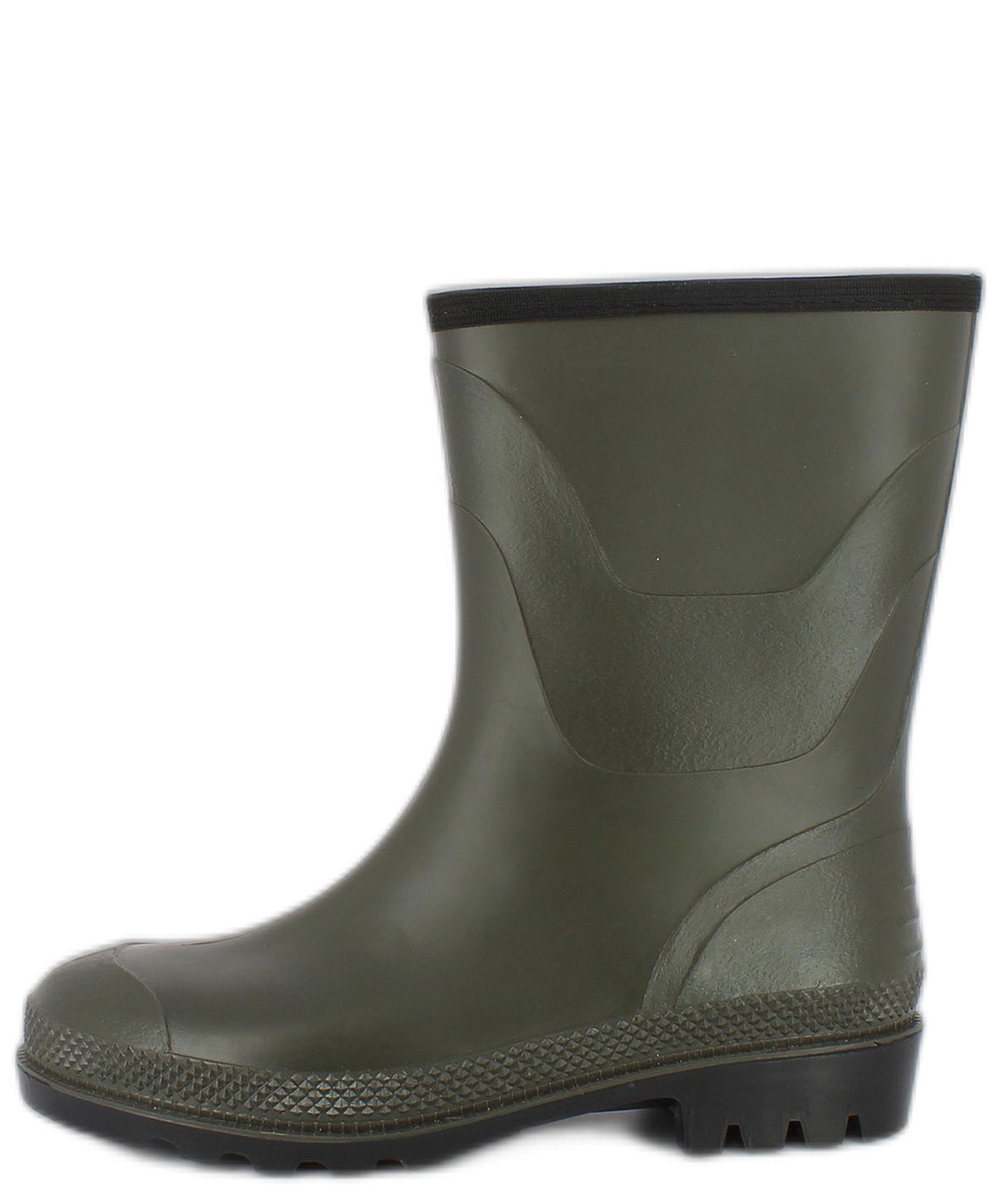 Beck Regenstiefel Basic Gummistiefel (Kurzschaft-Stiefel, für trockene Füße bei Regen und Matschwetter) wasserdicht, robust, strapazierfähig