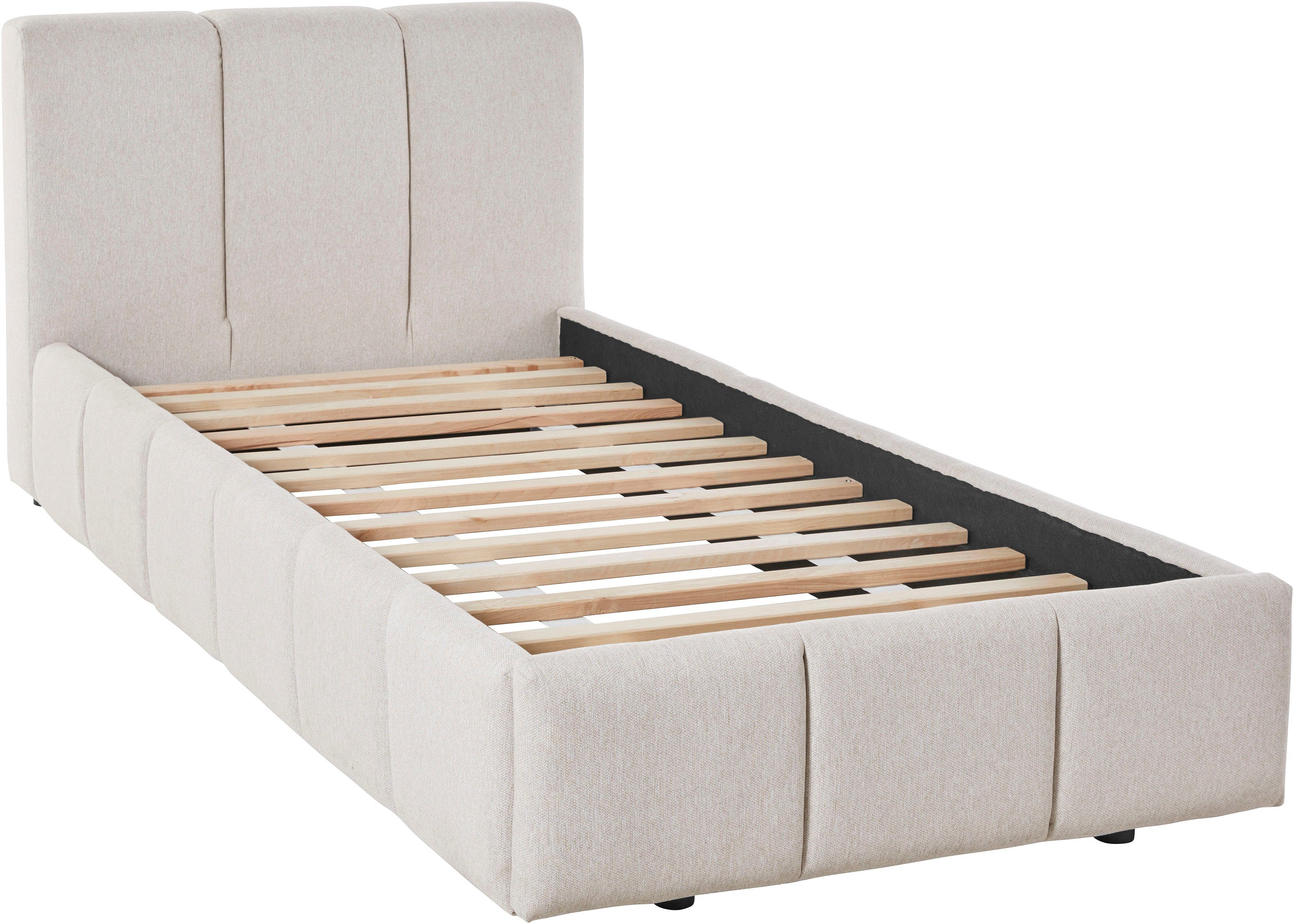 LeGer Home by Lena Gercke Polsterbett Maileen, in 5 Breiten und 3 Farben, incl. Rollrost