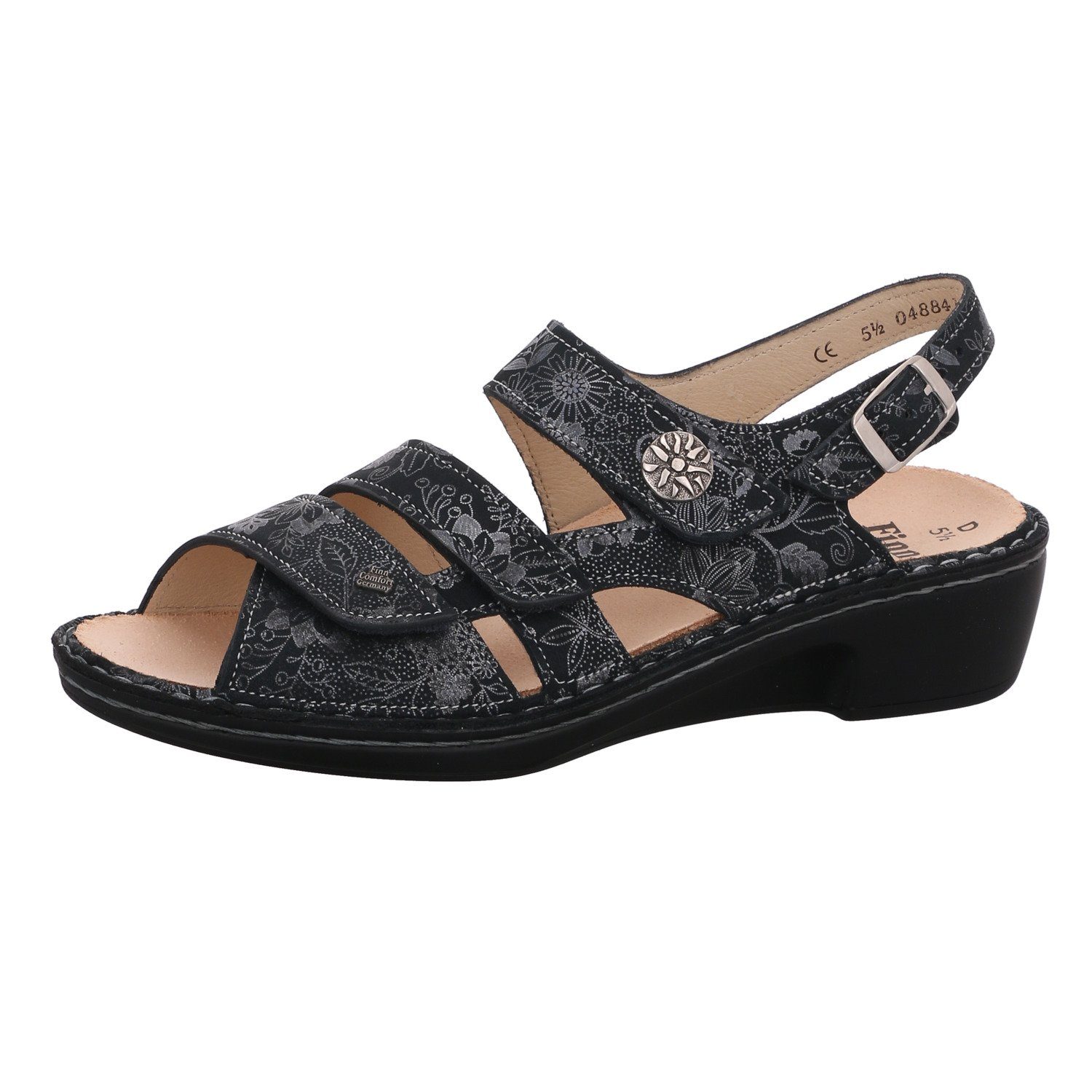 anthracite Sandale Finn Comfort