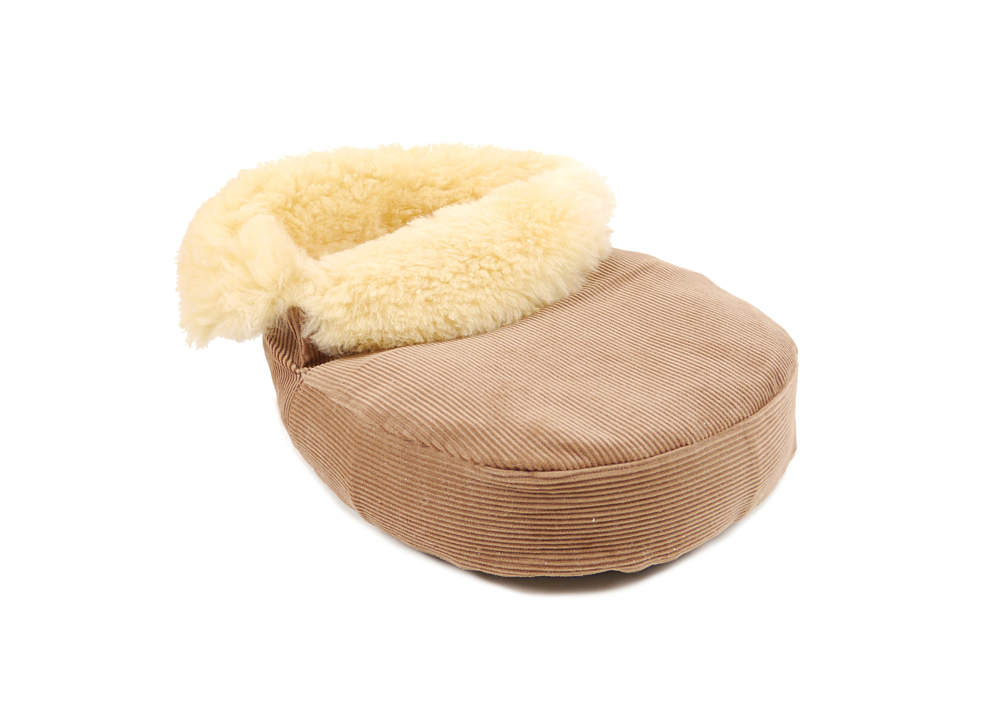Kaiser Fußwärmer Fußwärmer Medizin Cord Beige