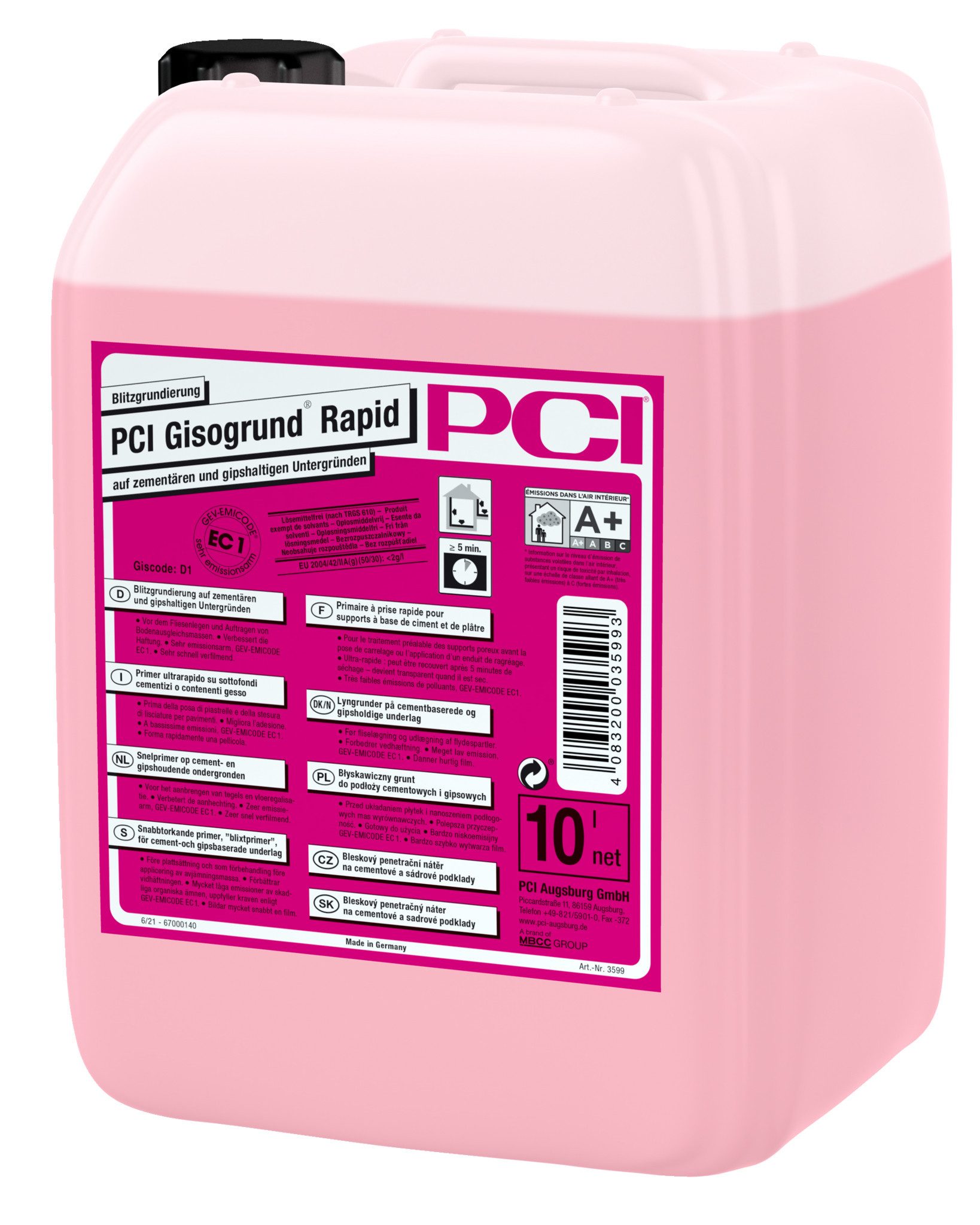 PCI Haftgrund PCI Gisogrund® Rapid 1 l