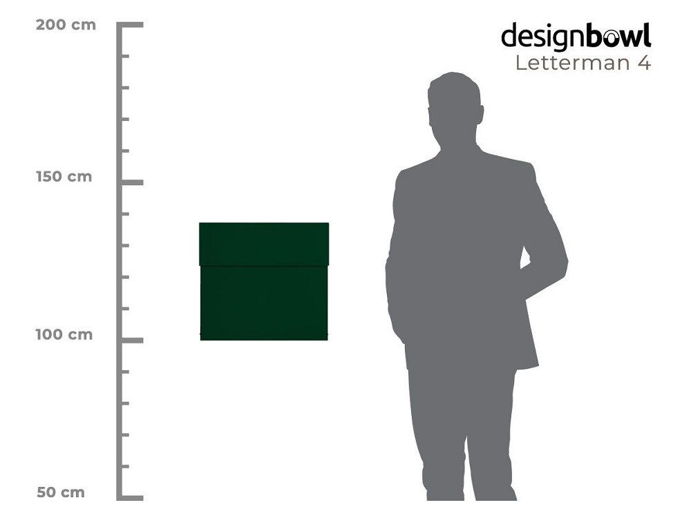 Thumbnail - Radius Briefkasten Briefkasten Letterman 4 inkl. LED Licht, inkl. akkubetriebenem LED-Licht