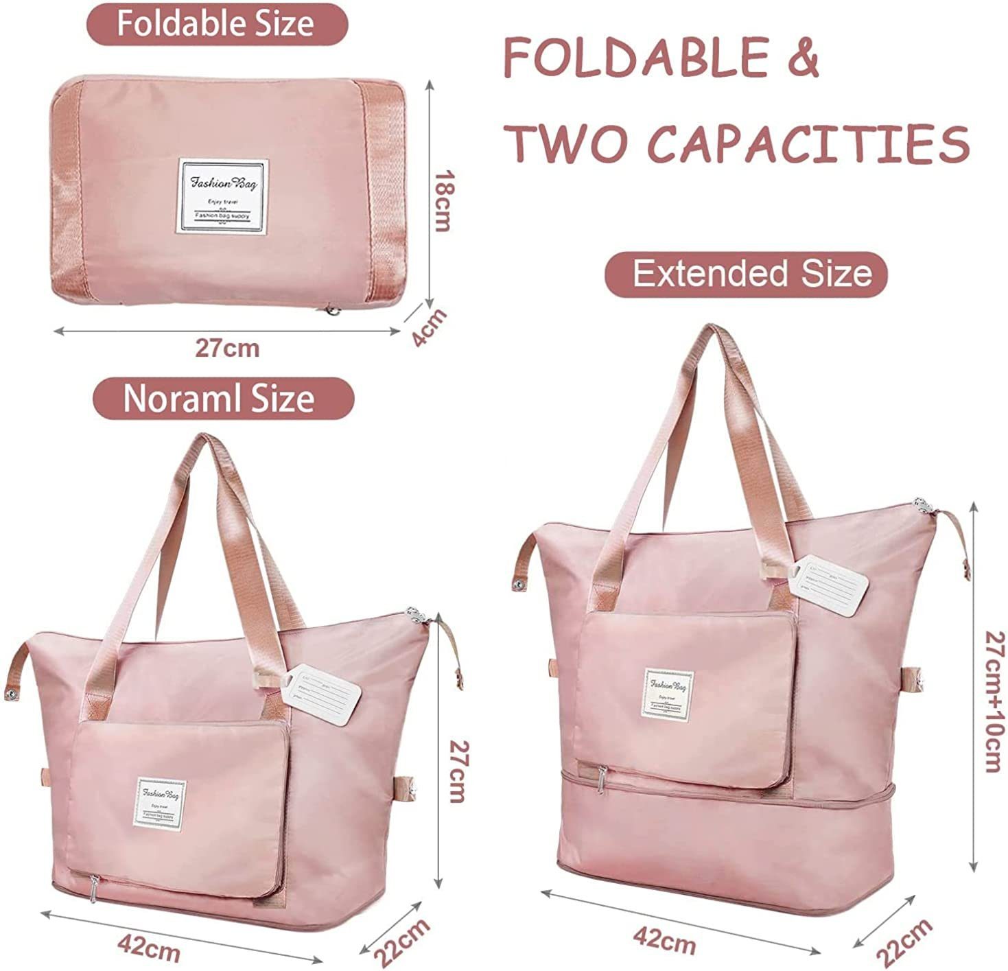 COOL-i ® Reisetasche, Faltbare Fitnesstasche,Sporttasche,Große Umhängetasch günstig online kaufen