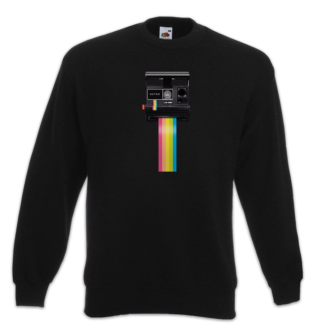 Sweatshirt Rainbow Camera Sweatshirt Fotograph 80s Fotograf Fotoapparat Kamera