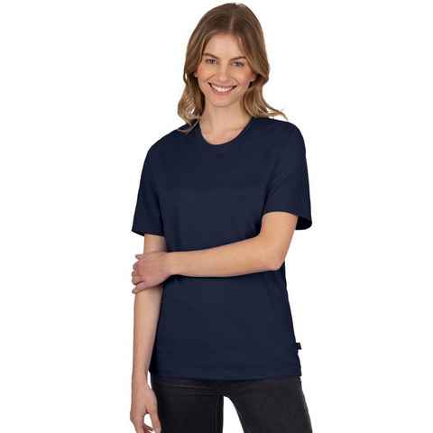 Trigema T-Shirt TRIGEMA T-Shirt aus 100% Baumwolle (1-tlg)