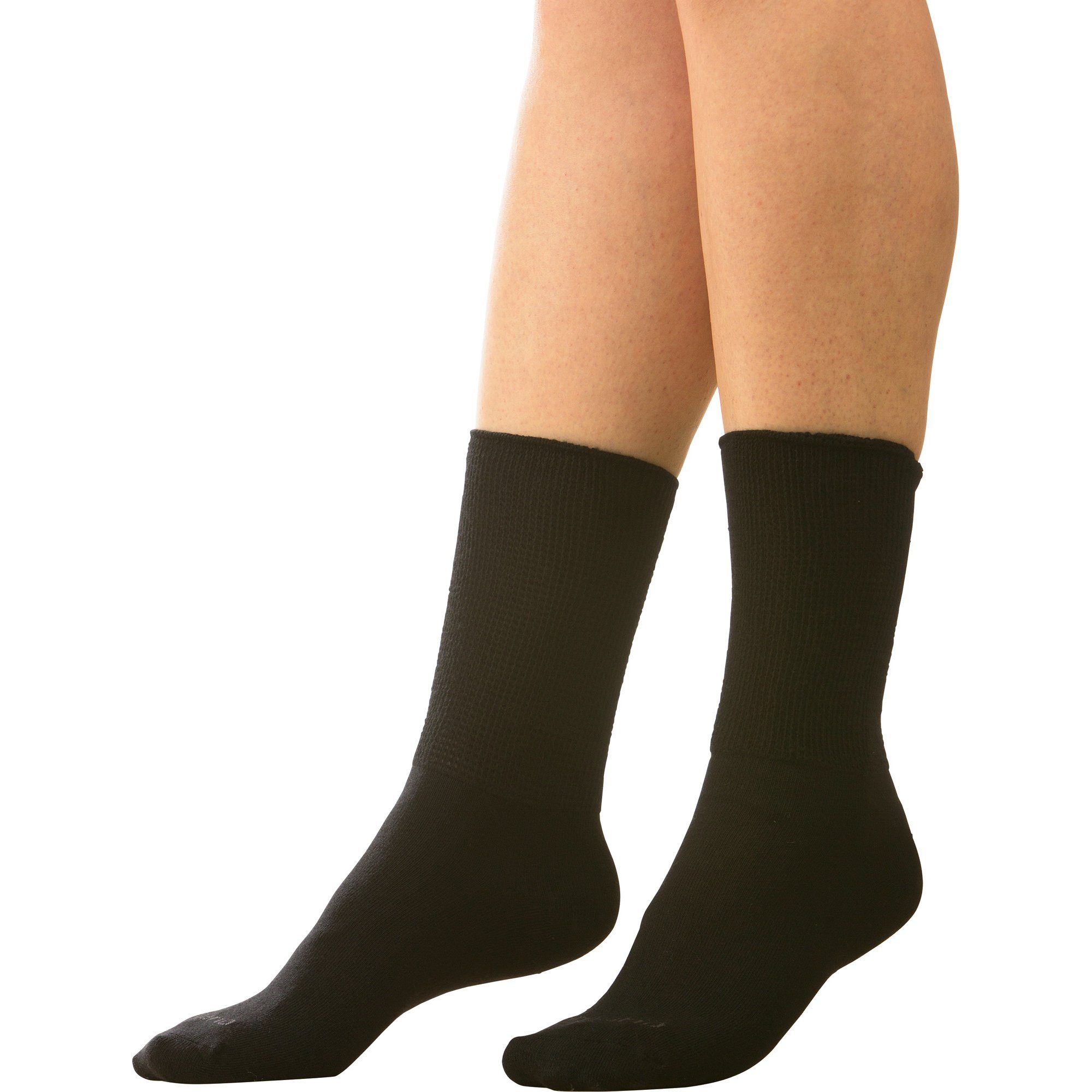2 schwarz Softbund Uni mit Camano Unisex-Socken Paar Socken