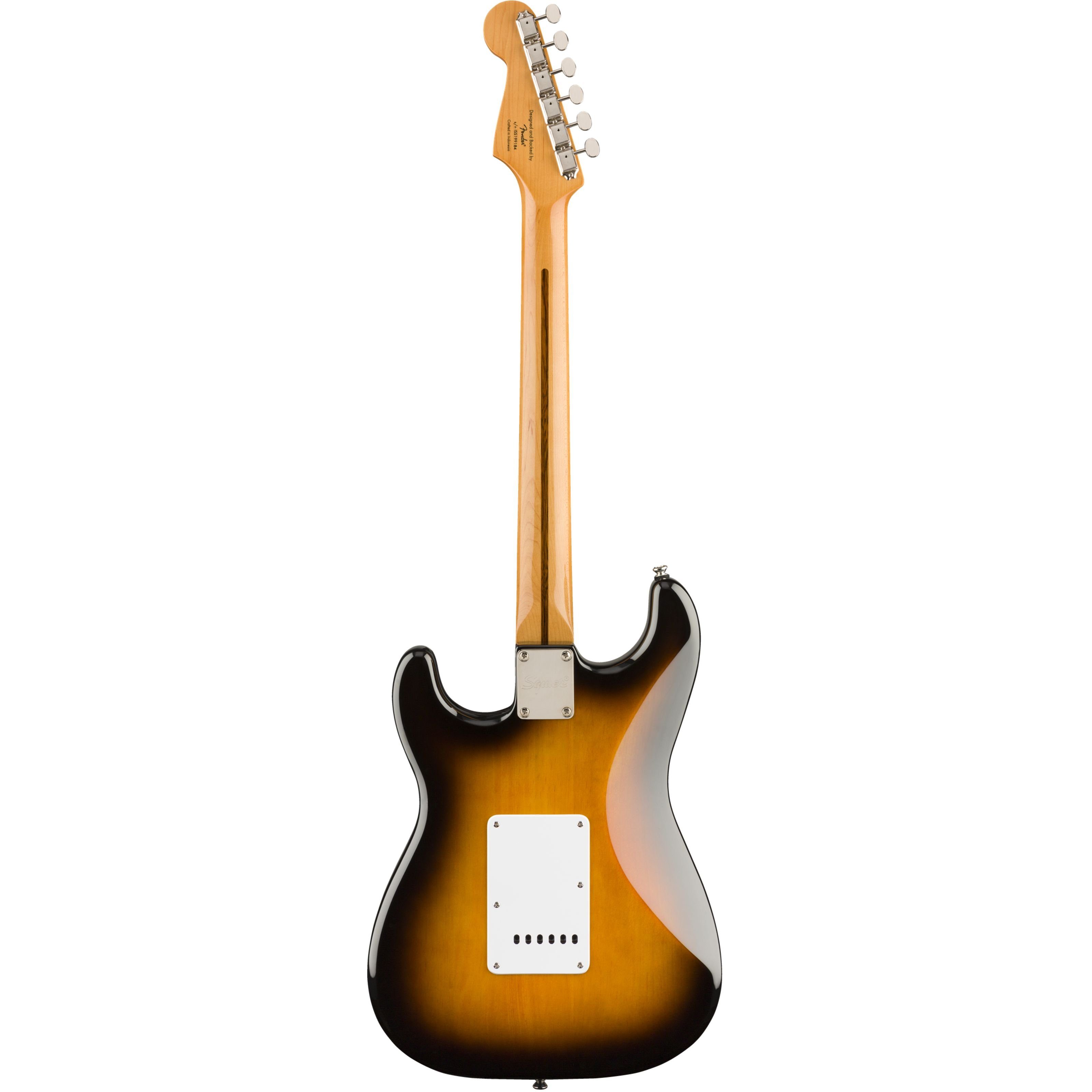 Squier E-Gitarre, E-Gitarren, ST-Modelle, Classic Vibe '50s Stratocaster MN 2-Color Sunburst - E-Gitarre