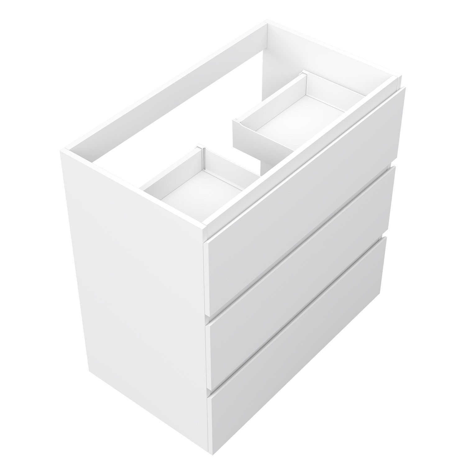 duschspa Waschtisch Unterschrank Waschbeckenunterschrank Waschtischunterschrank Badschrank, 50-120cm Hängeschrank, Matt / Hochglanz