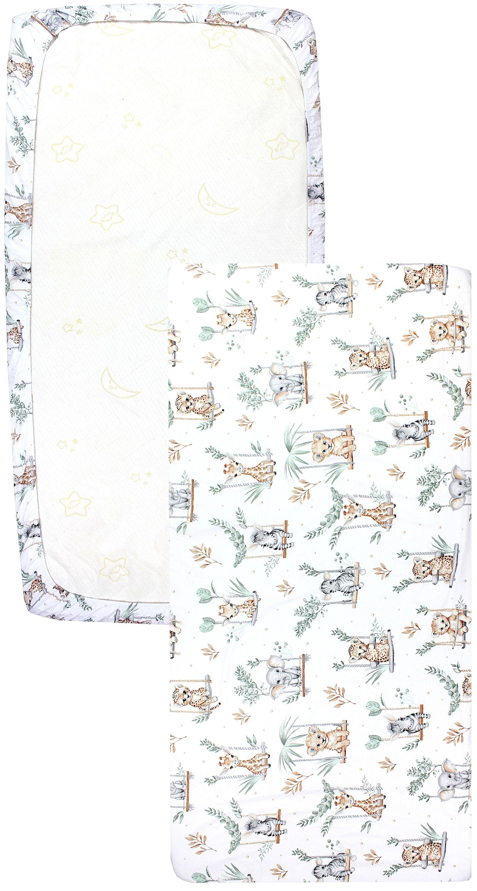 TupTam Spannbettlaken Baby Spannbettlaken Spannbetttuch für günstig online kaufen