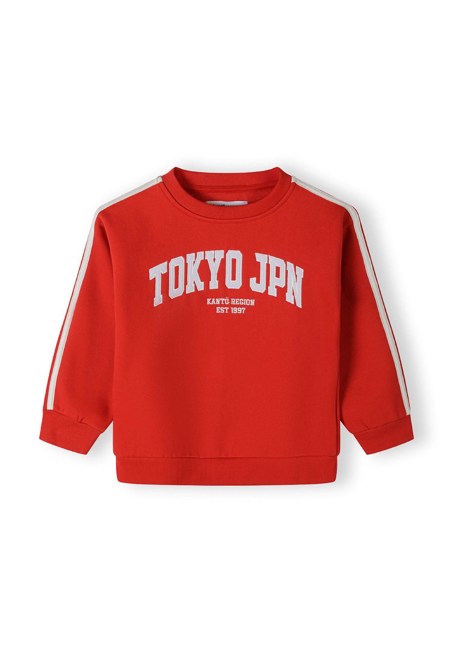 MINOTI Trainingsanzug Zweiteiliges Set mit Sweatshirt und Sweathose mit Print (2y-14y), mit Stickerei