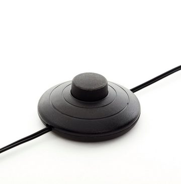 Brilliant Stehlampe Eunice, Neutralweiß, Eunice LED Standleuchte 1,5m schwarz matt Metall/Kunststoff schwarz 16