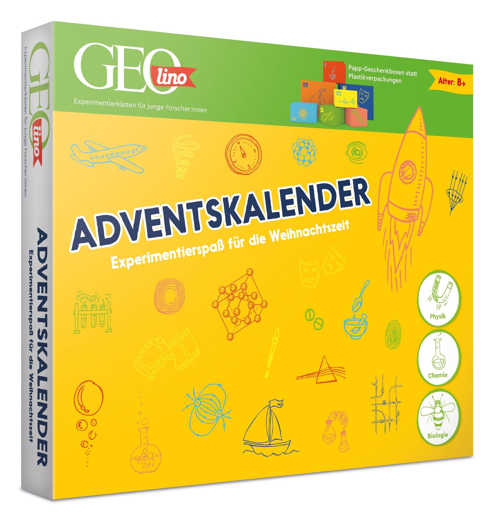 Franzis Adventskalender GEOlino Adventskalender Naturwissenschaften