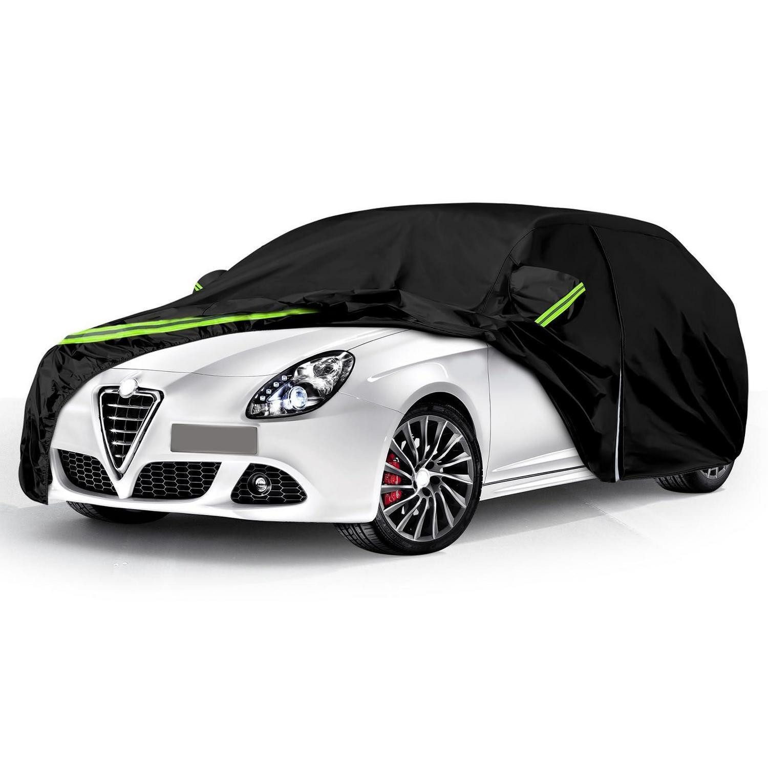 LuxusKollektion Autoplane Autoabdeckung Reißverschluss for Giulietta 2010-2020